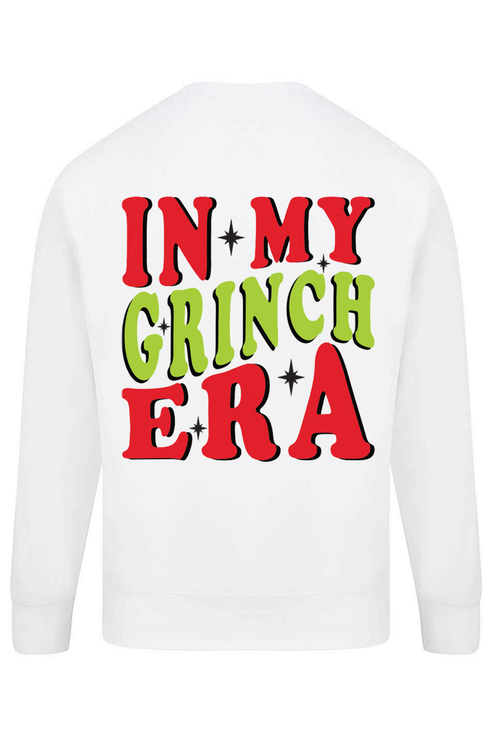 In My Grinch Era Printed Christmas Jumper (Pack of 4)