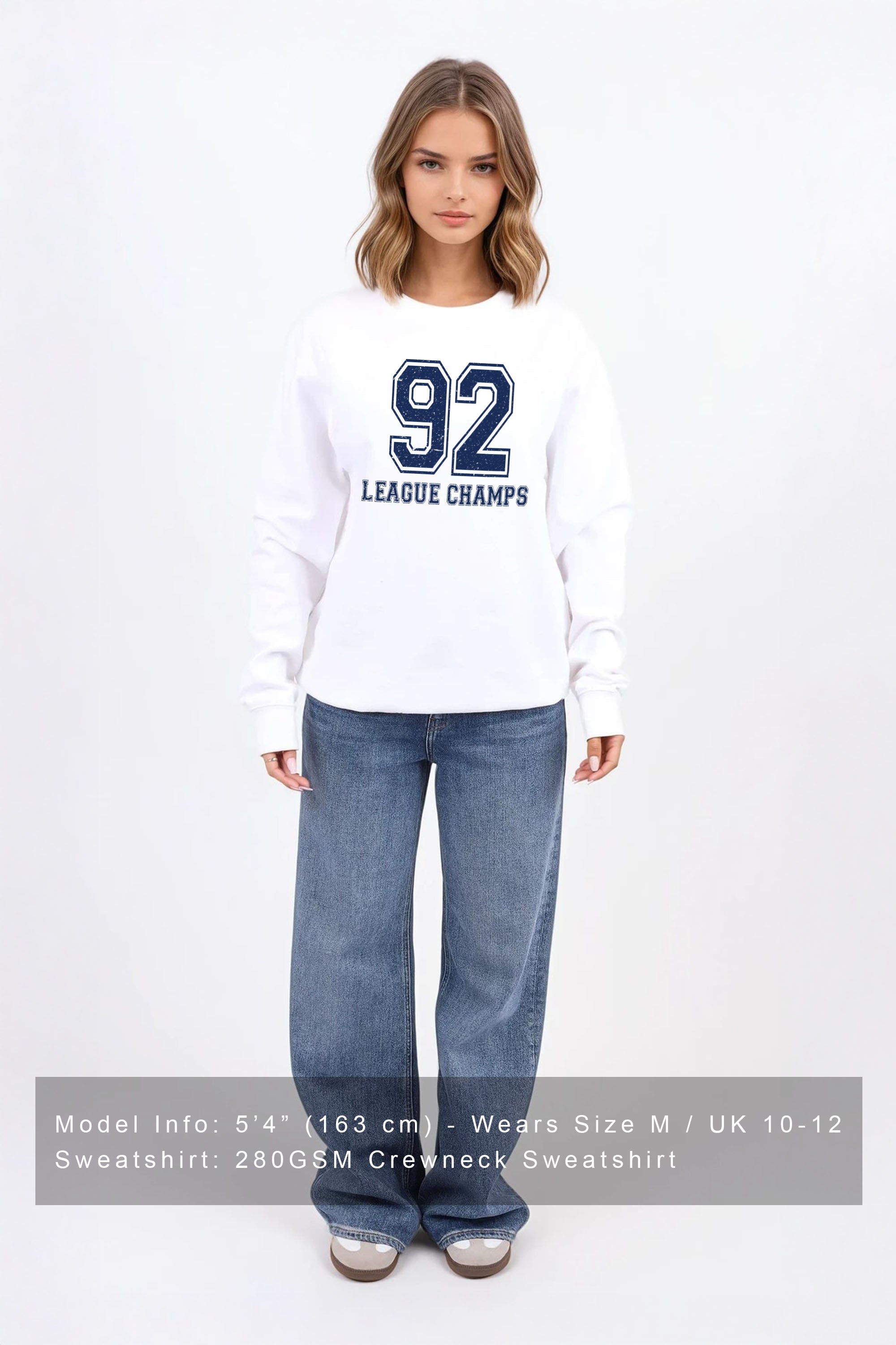 92 League Champs Printed Sweatshirt