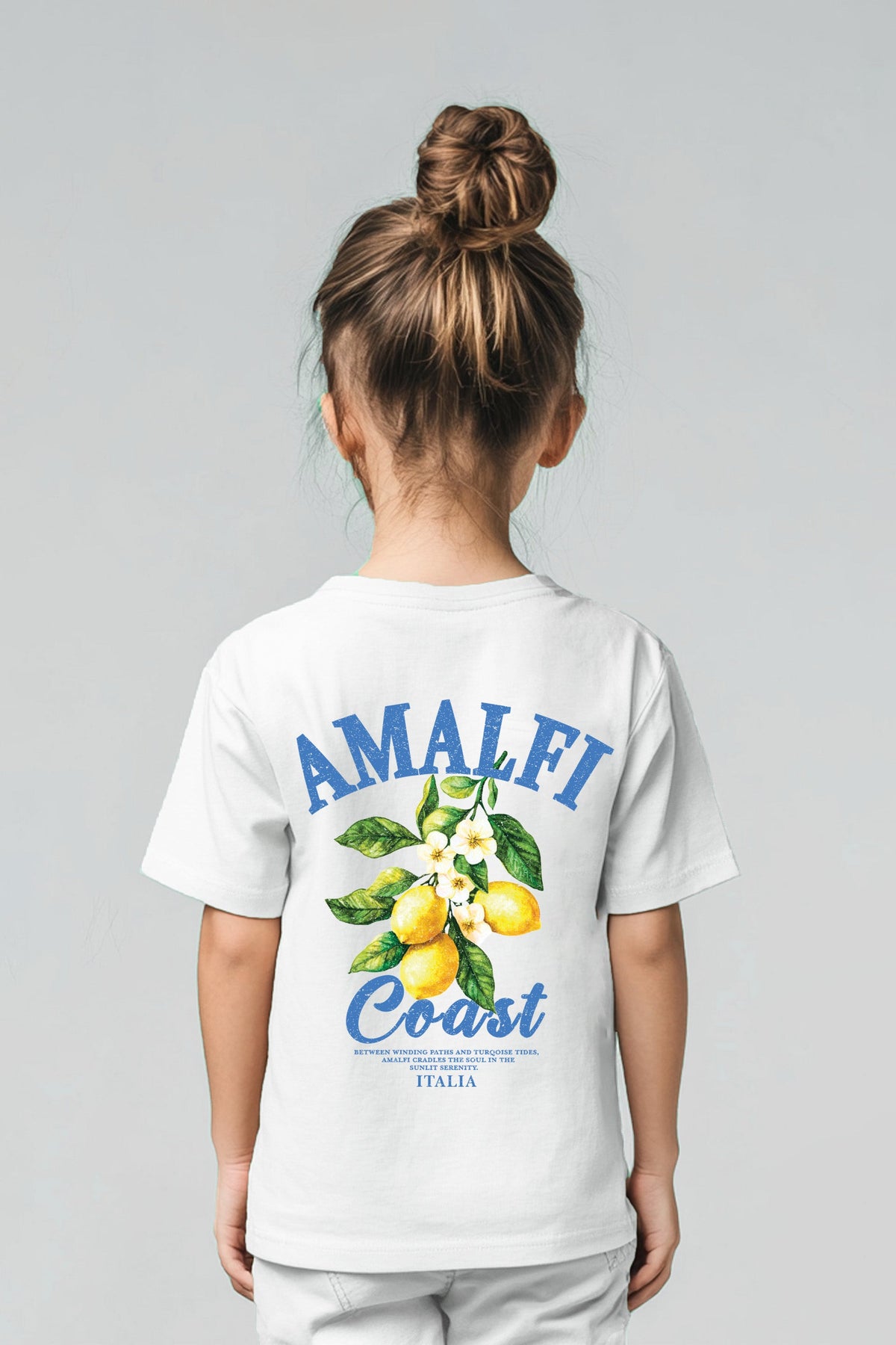 Kids Amalfi Coast Printed T-Shirt