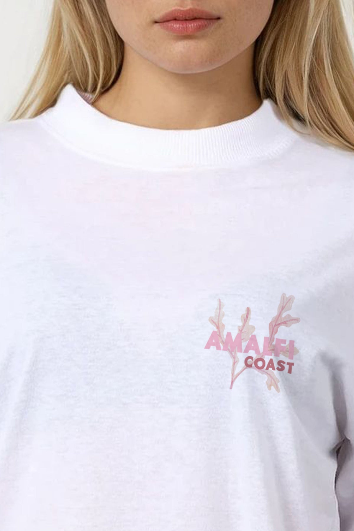 150GSM Oversized T-Shirt in Amalfi Coast Seashell Print