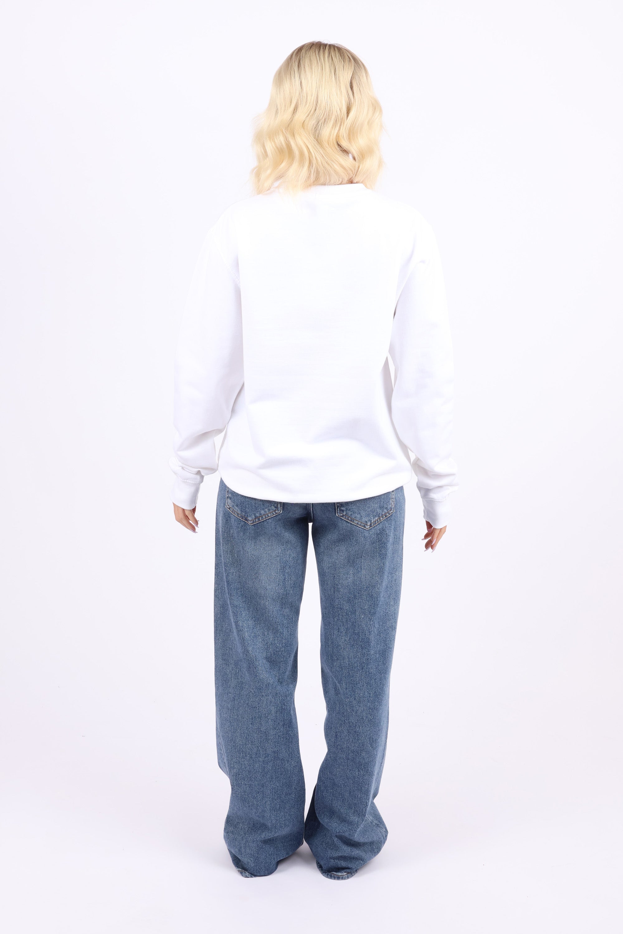Unisex Crewneck Plain Sweatshirt