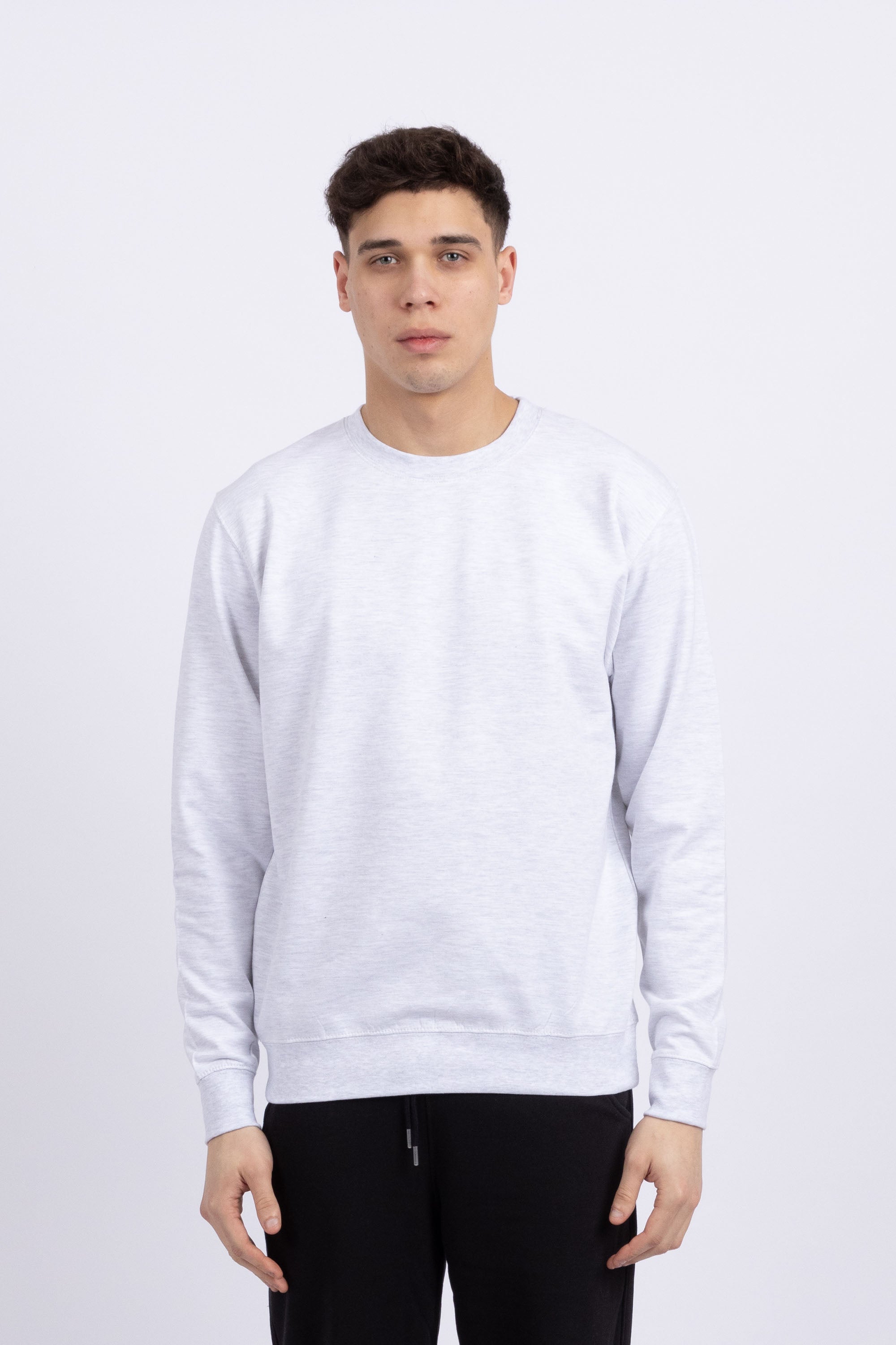 Unisex Crewneck Plain Sweatshirt