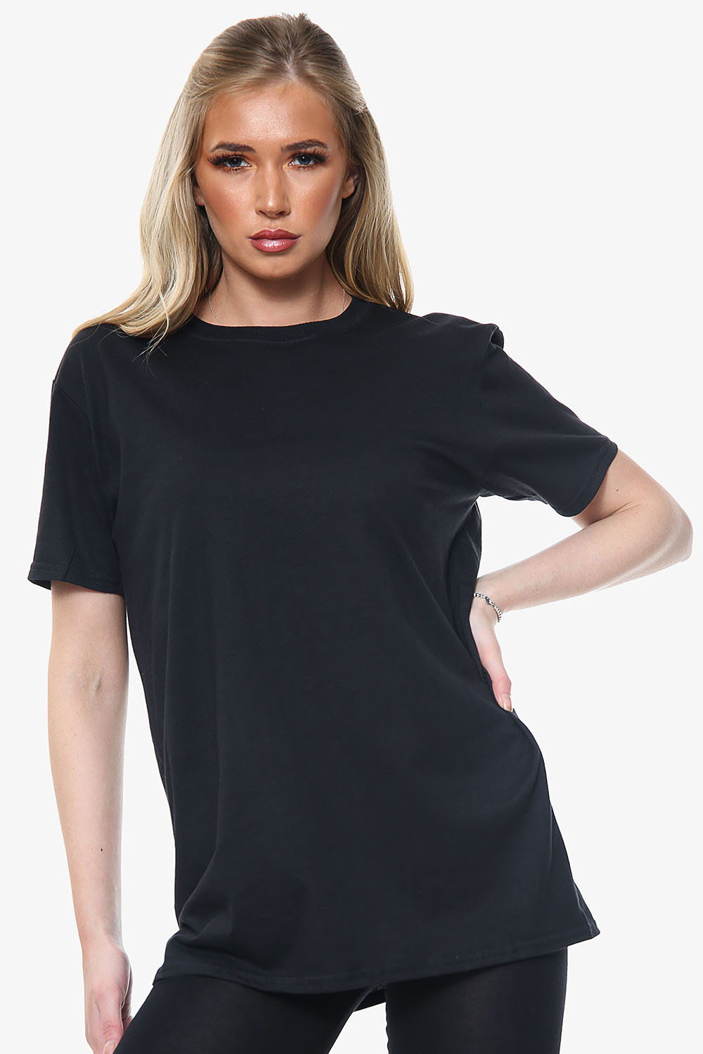 Softstyle Plain T Shirt in Black Custom Pack