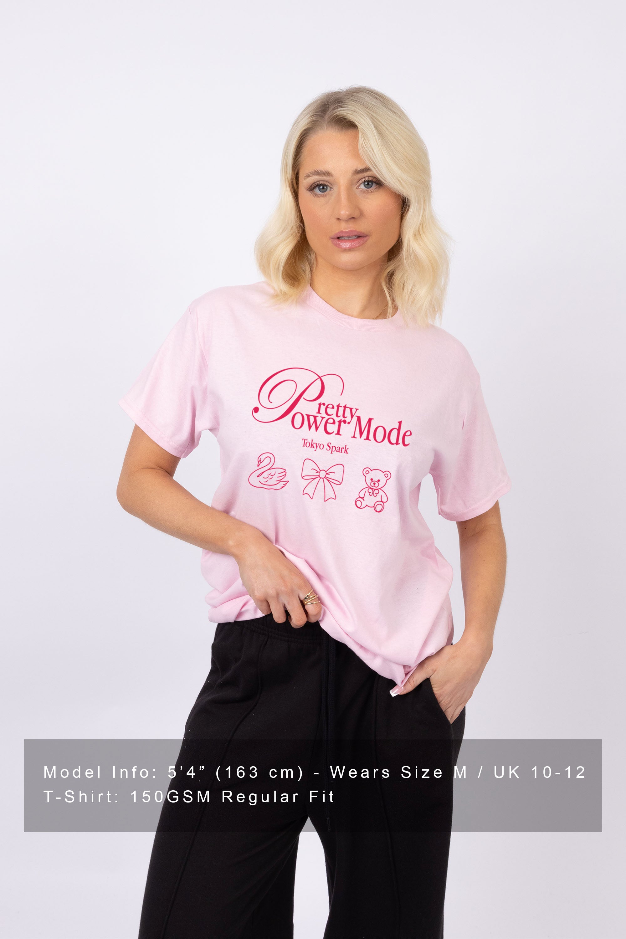 Regular Fit T-Shirt in Pretty Power Print