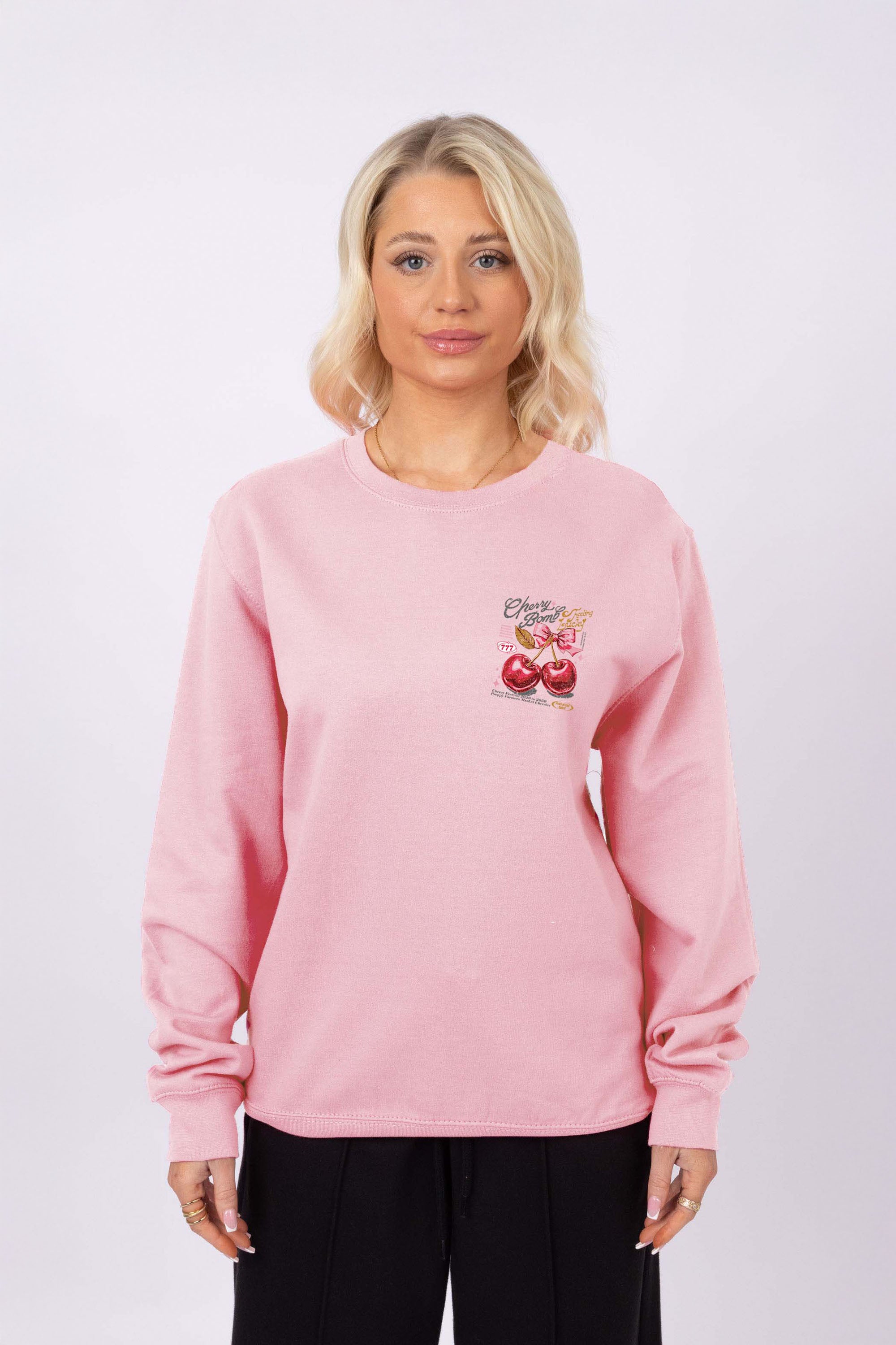 Cherry Bomb Printed Sweatshirt