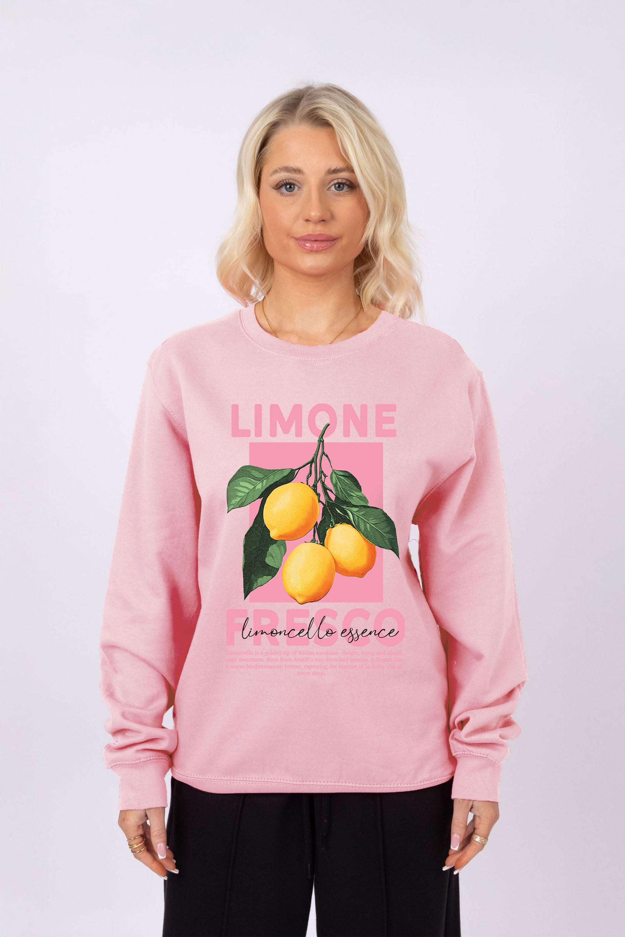 Limone Fresco Printed Sweatshirt