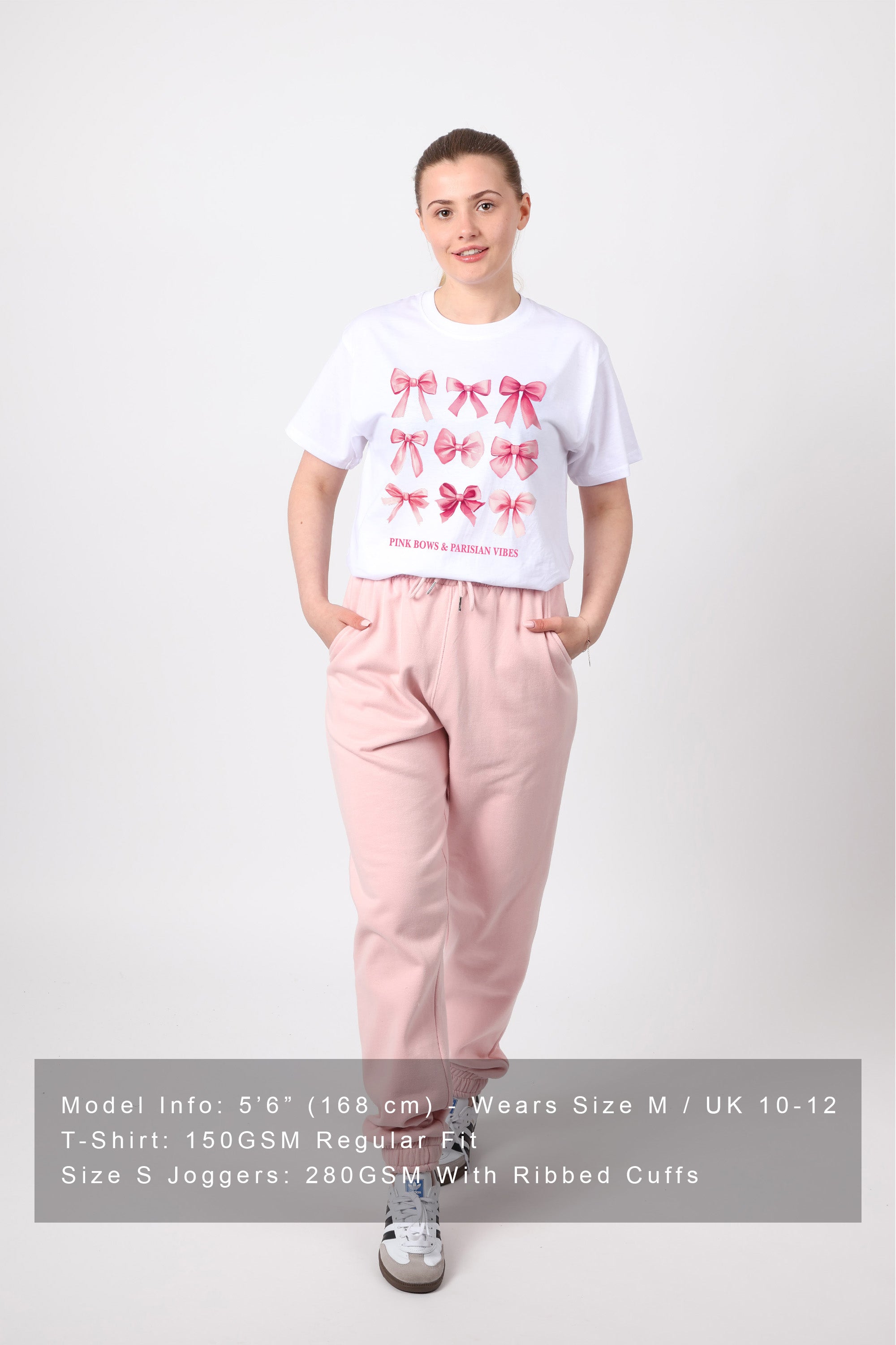 Bows and Parisian Printed Set (Pack Of 3 Sets)