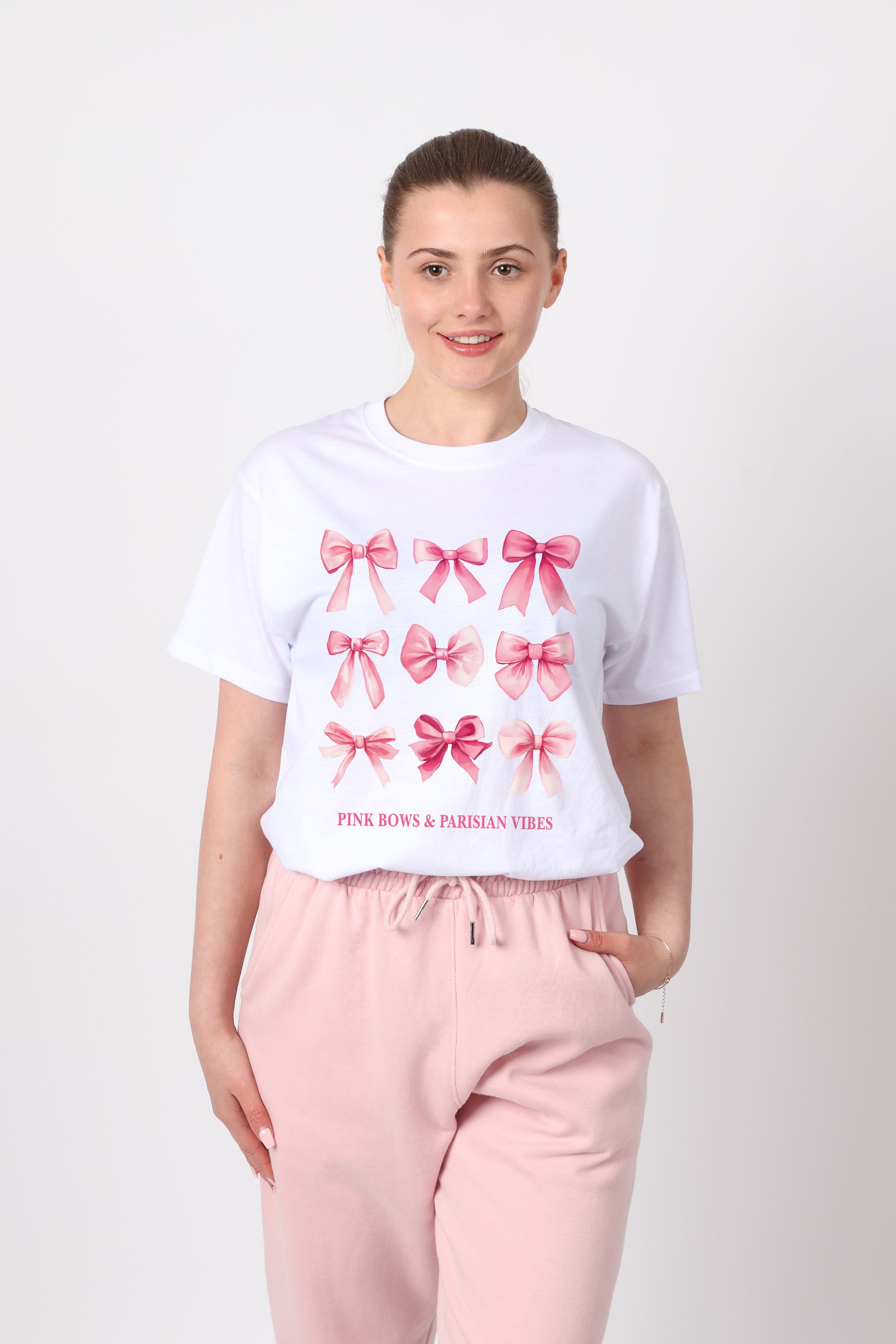 Bows and Parisian Printed Set (Pack Of 3 Sets)
