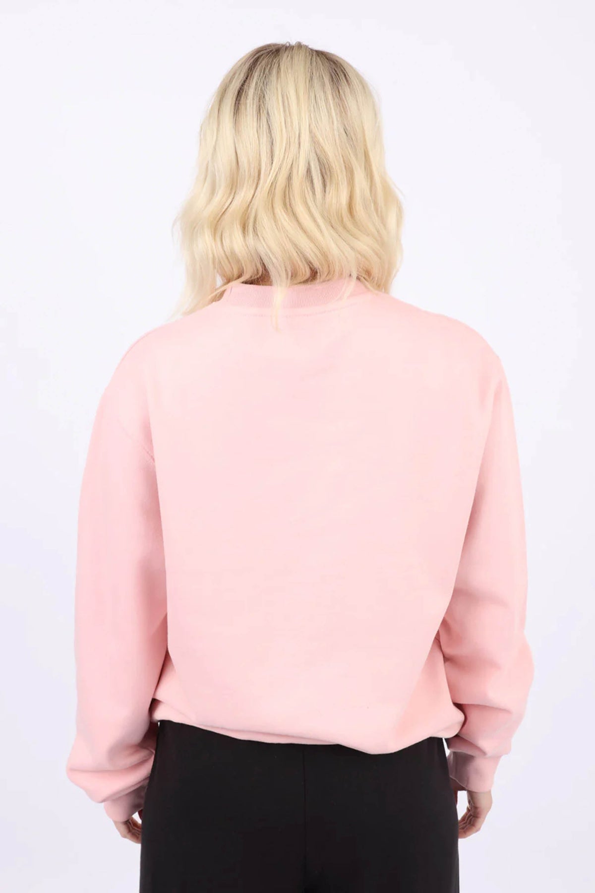 Womens Crew Neck Plain Sweatshirts (Pack of 6)