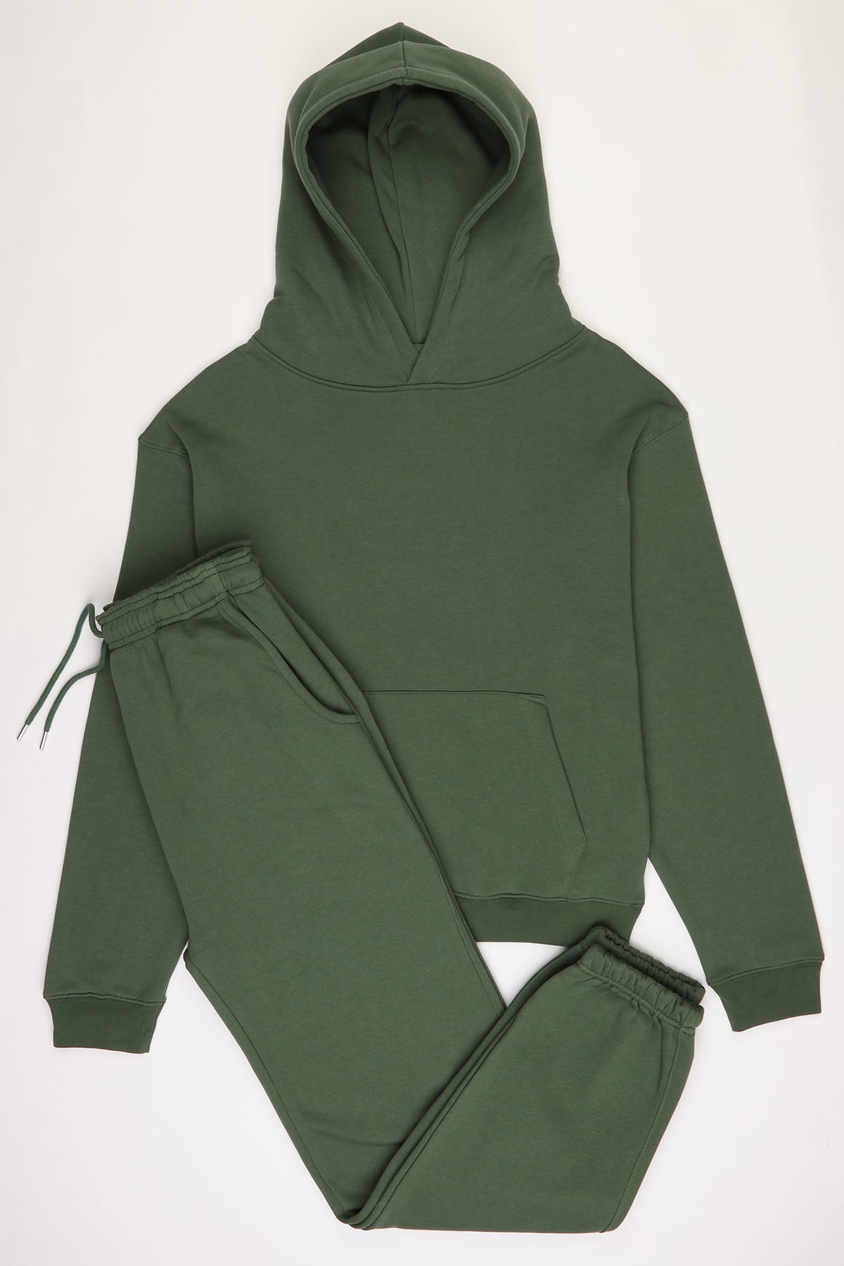 Unisex Khaki LSF Hoodie & Joggers Co-Ord Set (Pack Of 4 Sets)