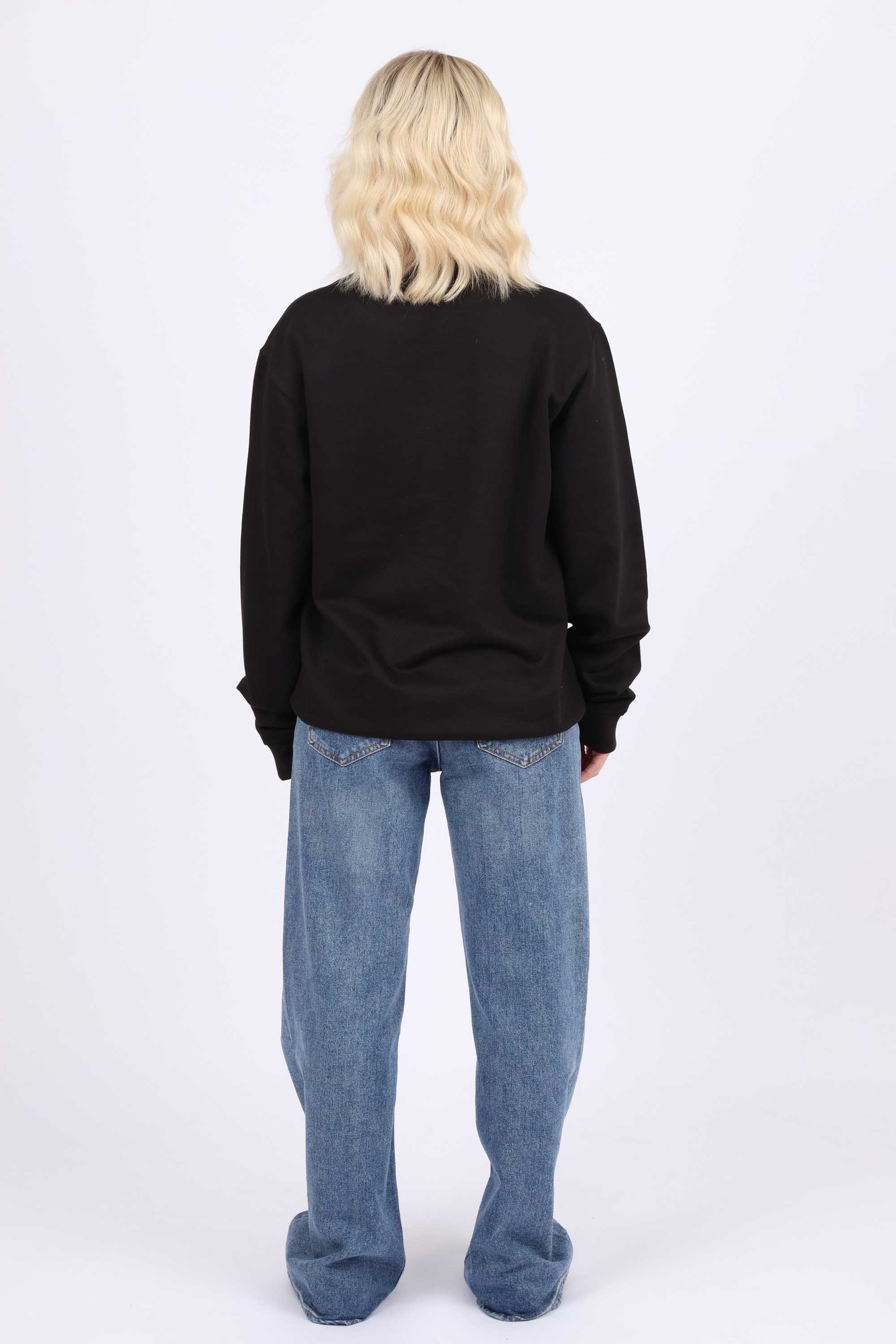 Leopard Cherry Luck Graphic Printed Sweatshirt