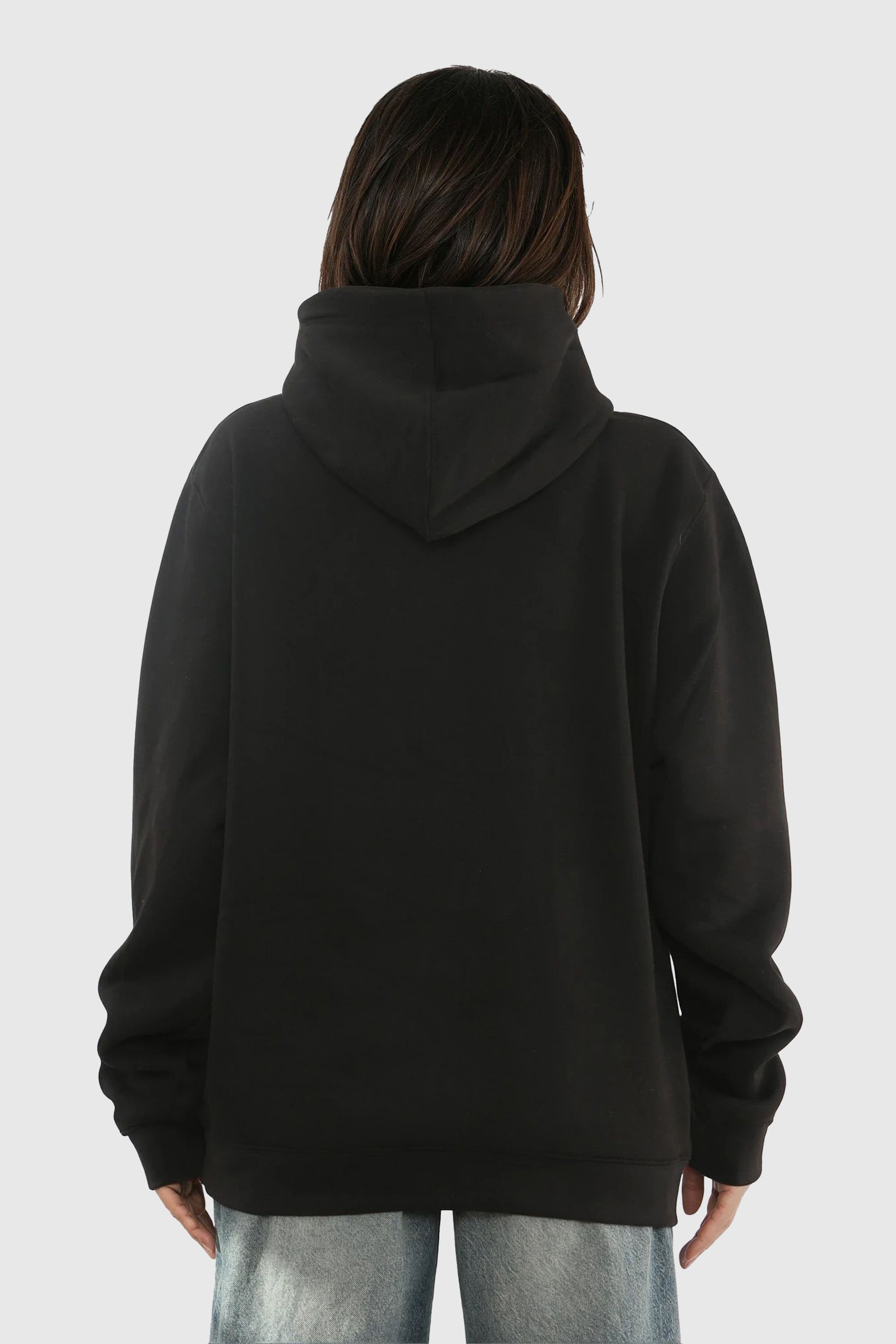 Unisex 280GSM Ringspun Blended Plain Hoodie