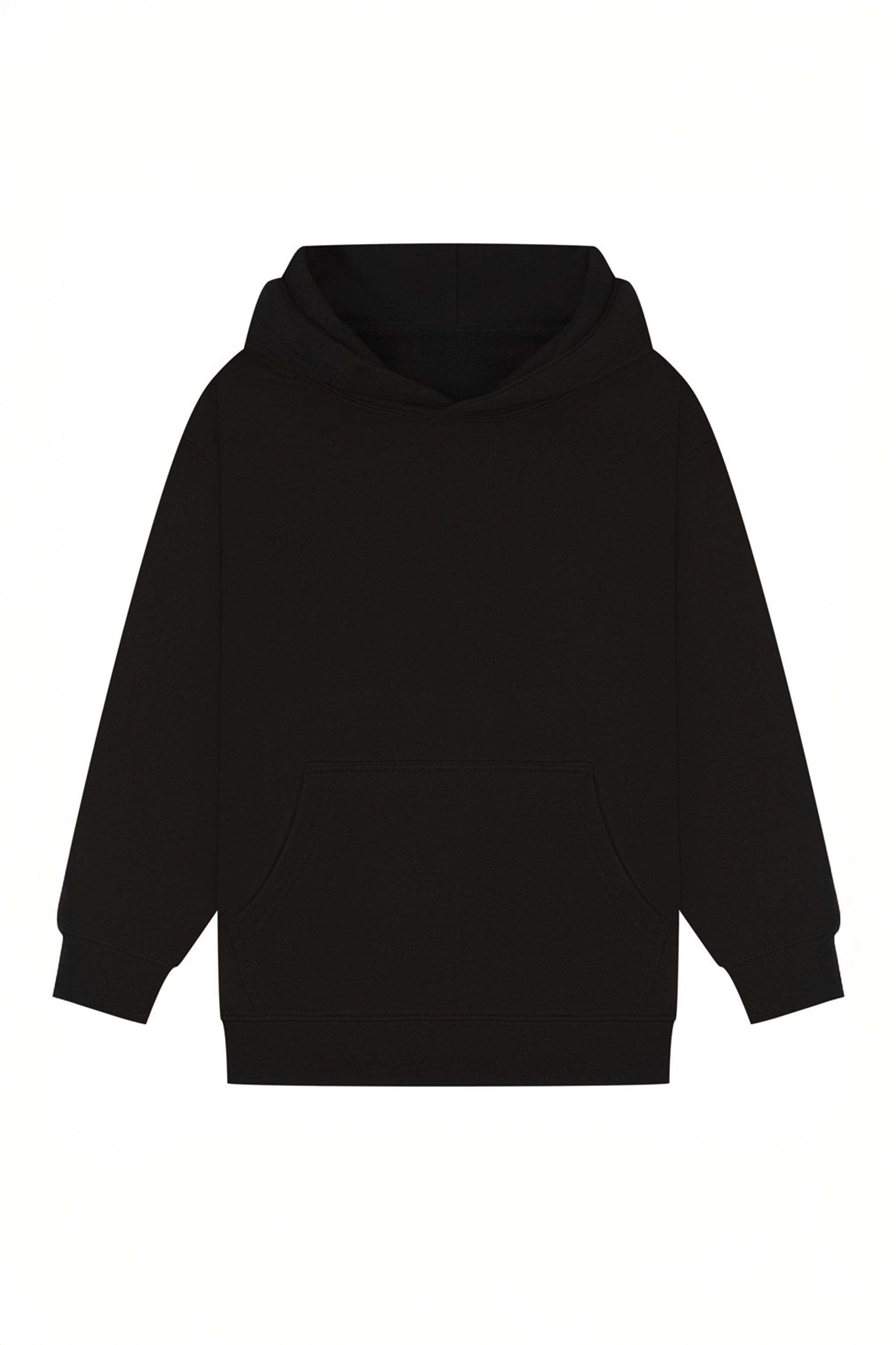 Kids Plain Blended Hoodie