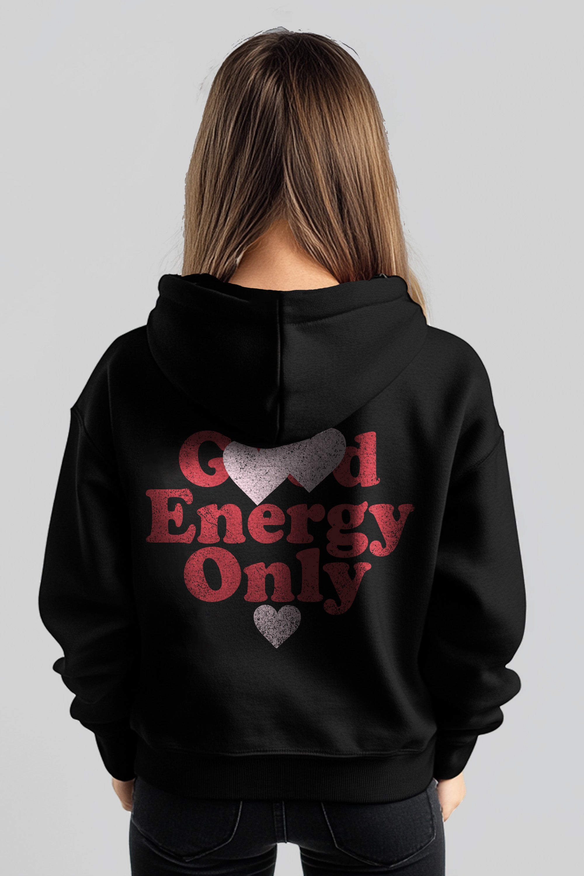 Kids Premium Good Energy Printed Hoodie (Pack of 5)