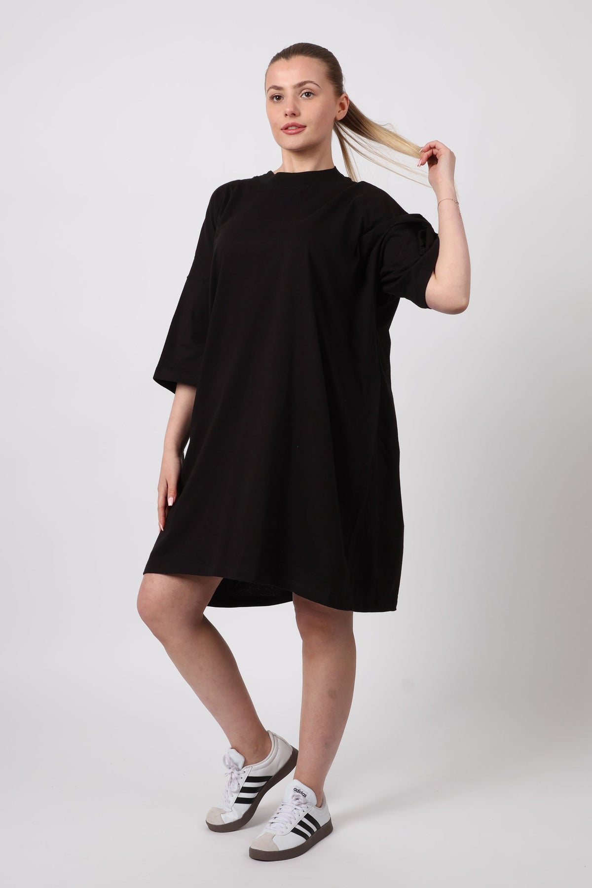 Oversized Stretch Jersey T-Shirt Dress (Pack of 6)
