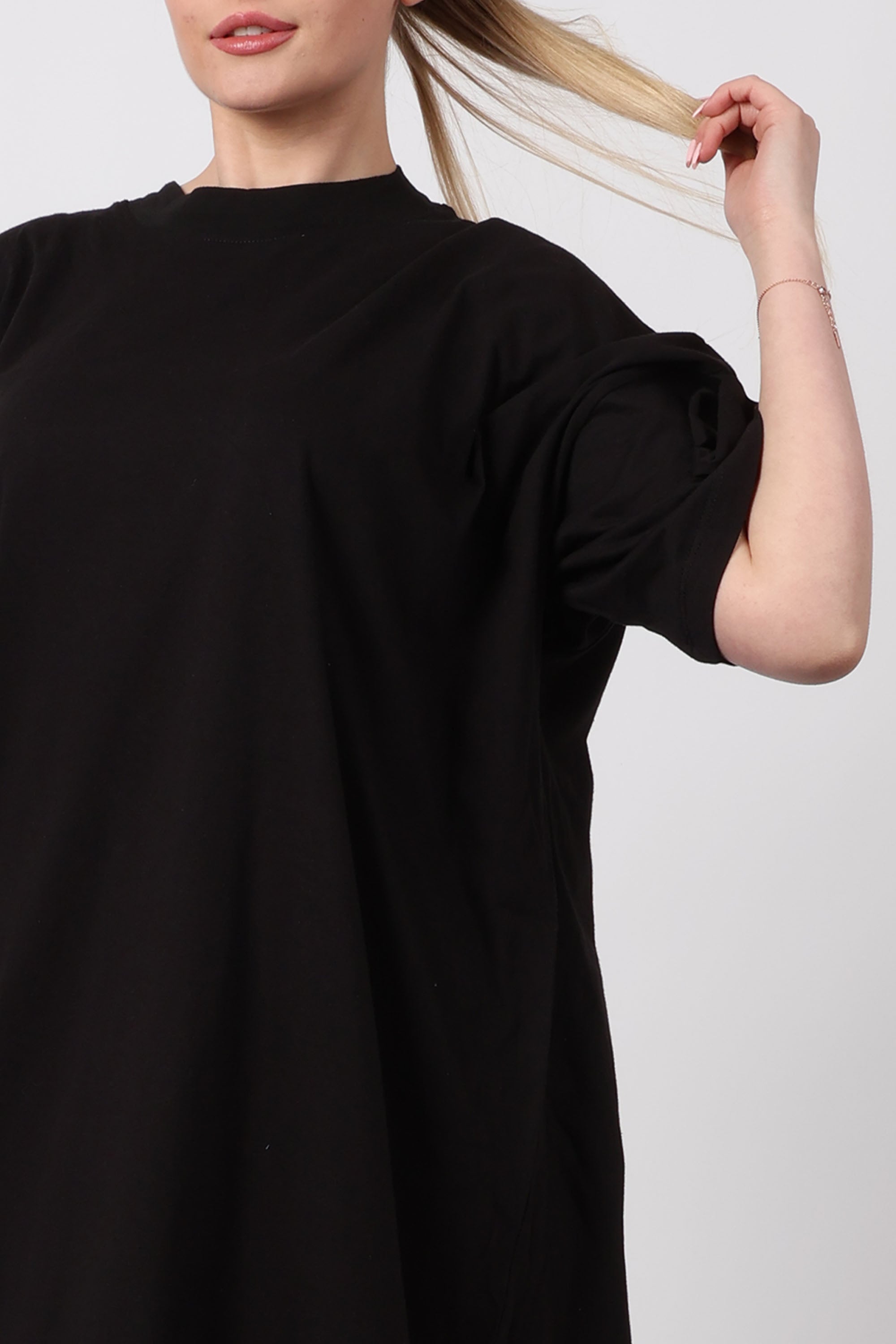 Oversized Stretch Jersey T-Shirt Dress (Pack of 6)