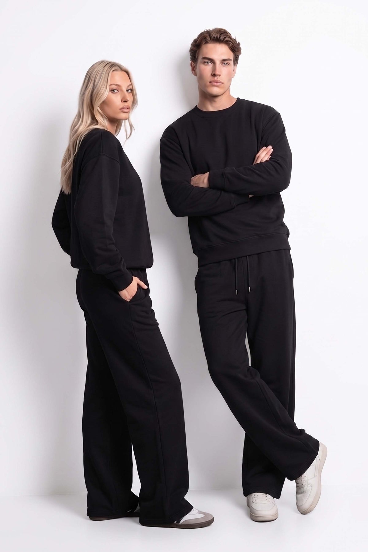 Unisex 280GSM LSF Sweat & Wide Leg Jogger Co-Ord Set