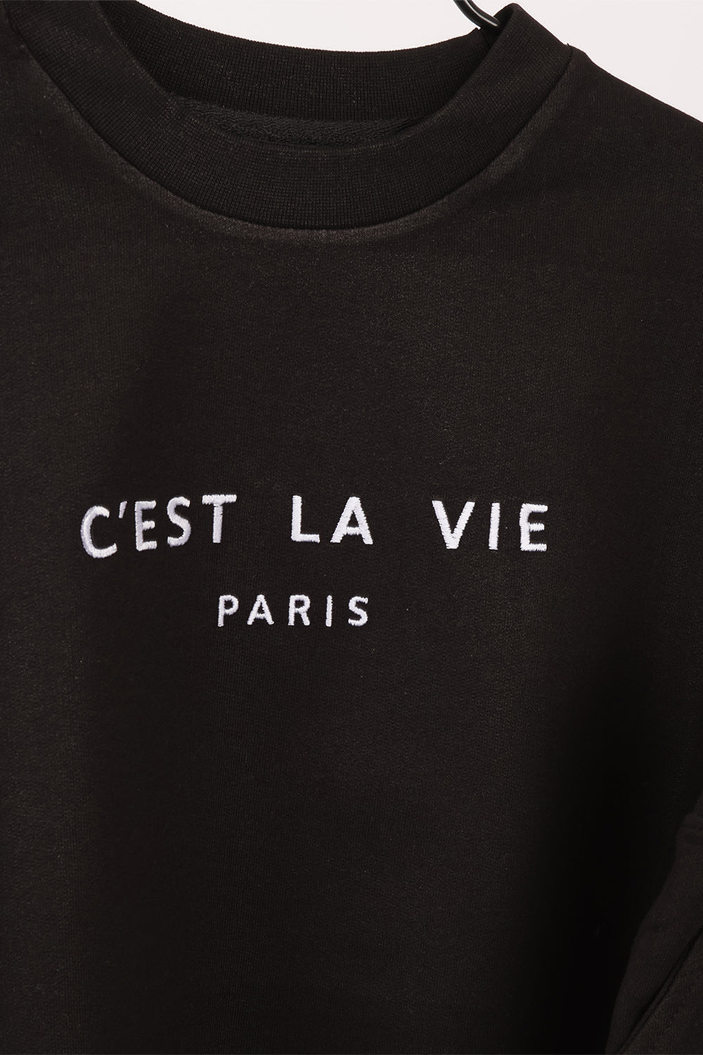 C'est La Vie Embroidered Sweatshirt & Shorts Set (Pack Of 6 Sets)