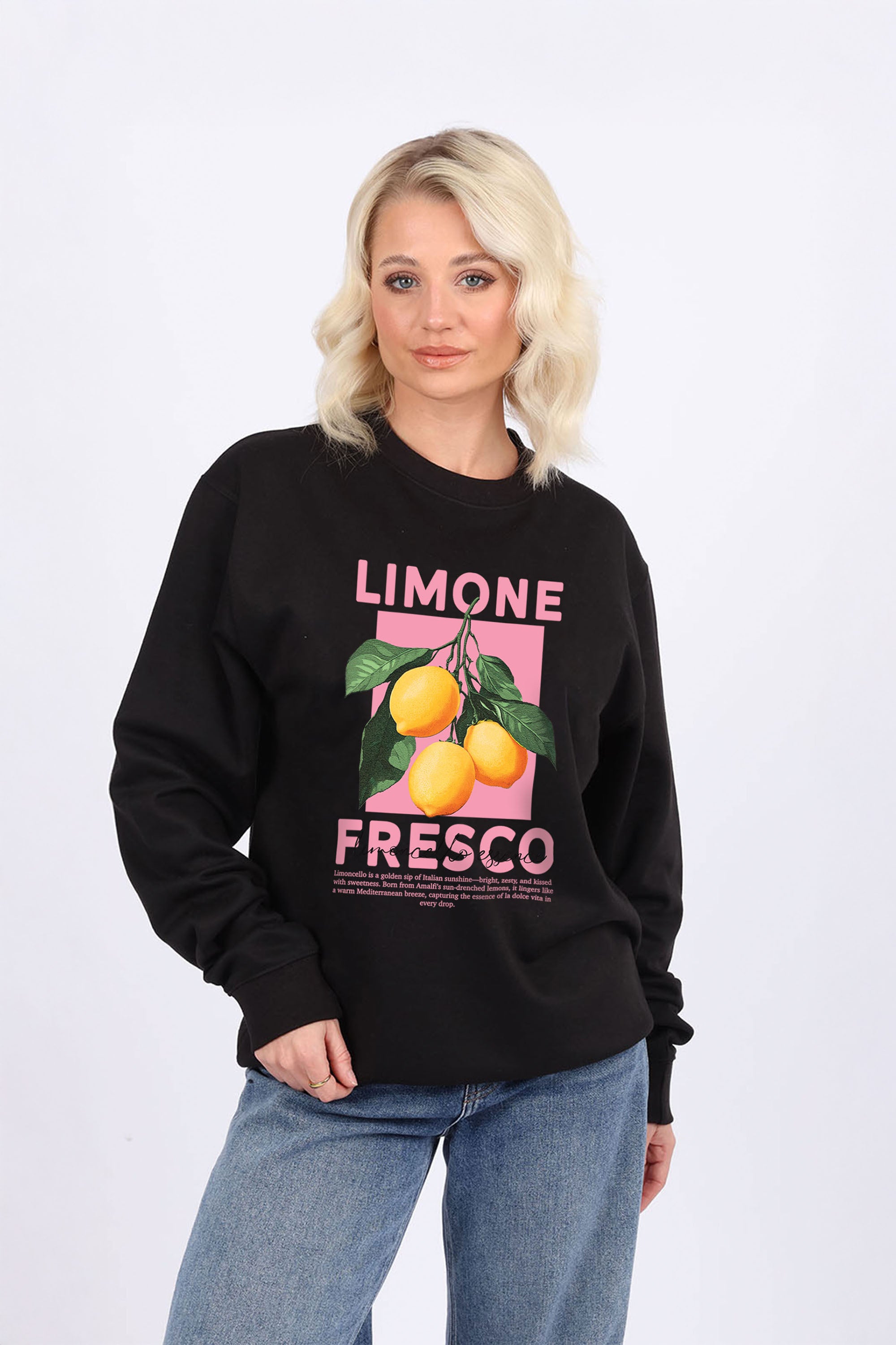 Limone Fresco Printed Sweatshirt