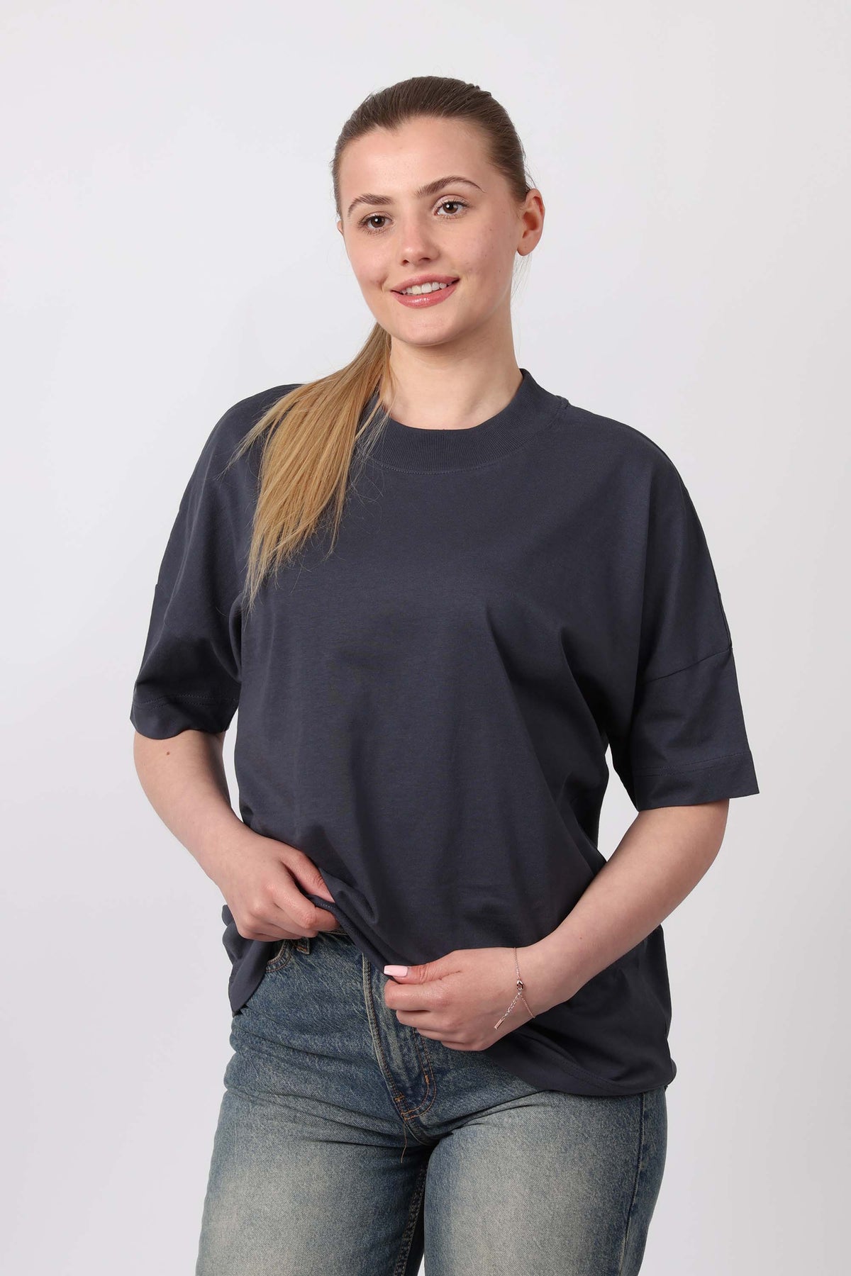 Oversize Premium Organic Plain T-Shirt