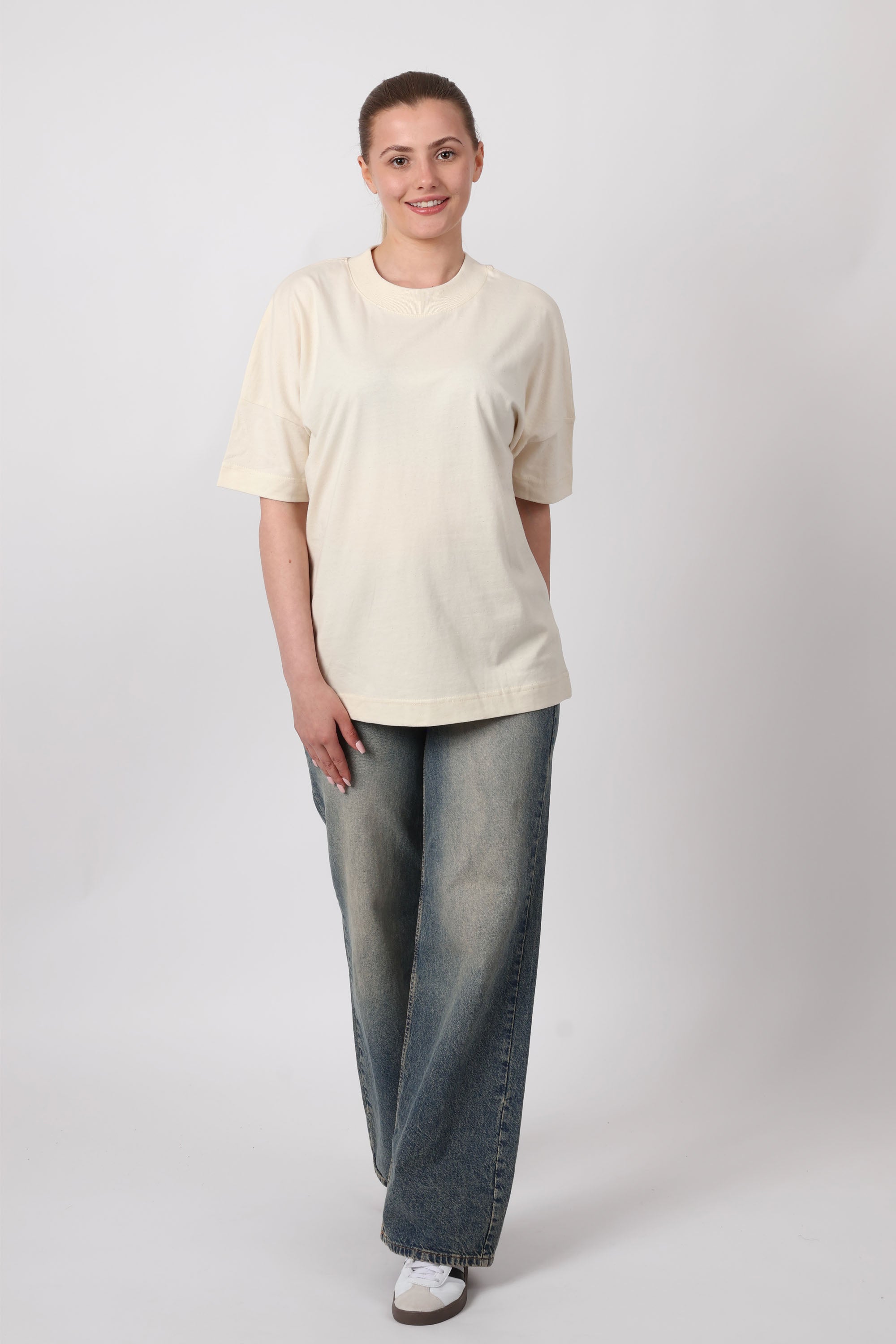 Oversize Premium Organic Plain T-Shirt