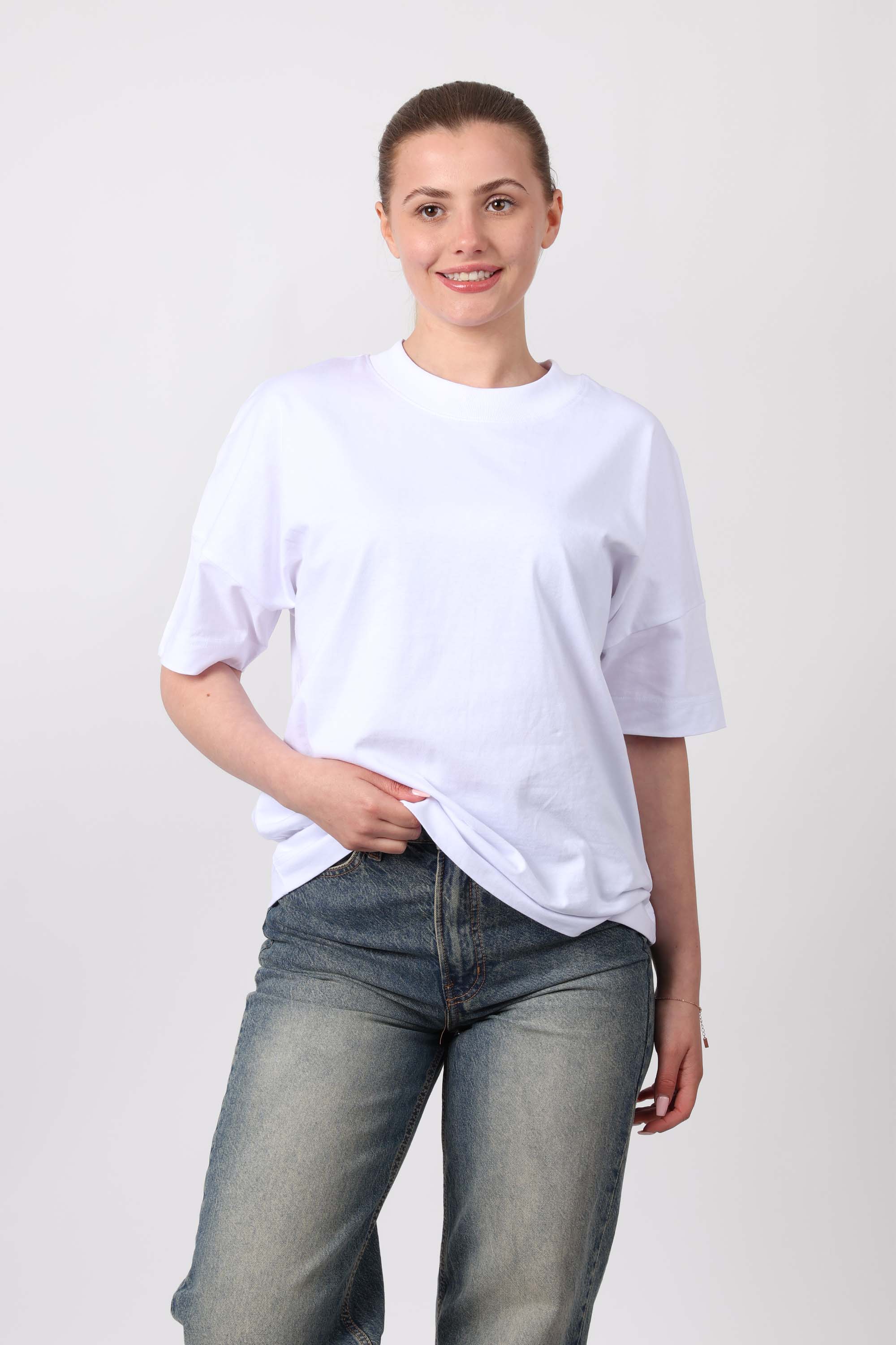 Oversized Unisex Premium Organic Custom Printed T-Shirt
