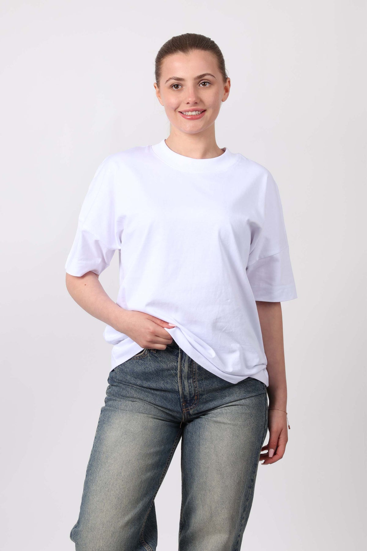 Oversized Unisex Premium Organic Custom Printed T-Shirt