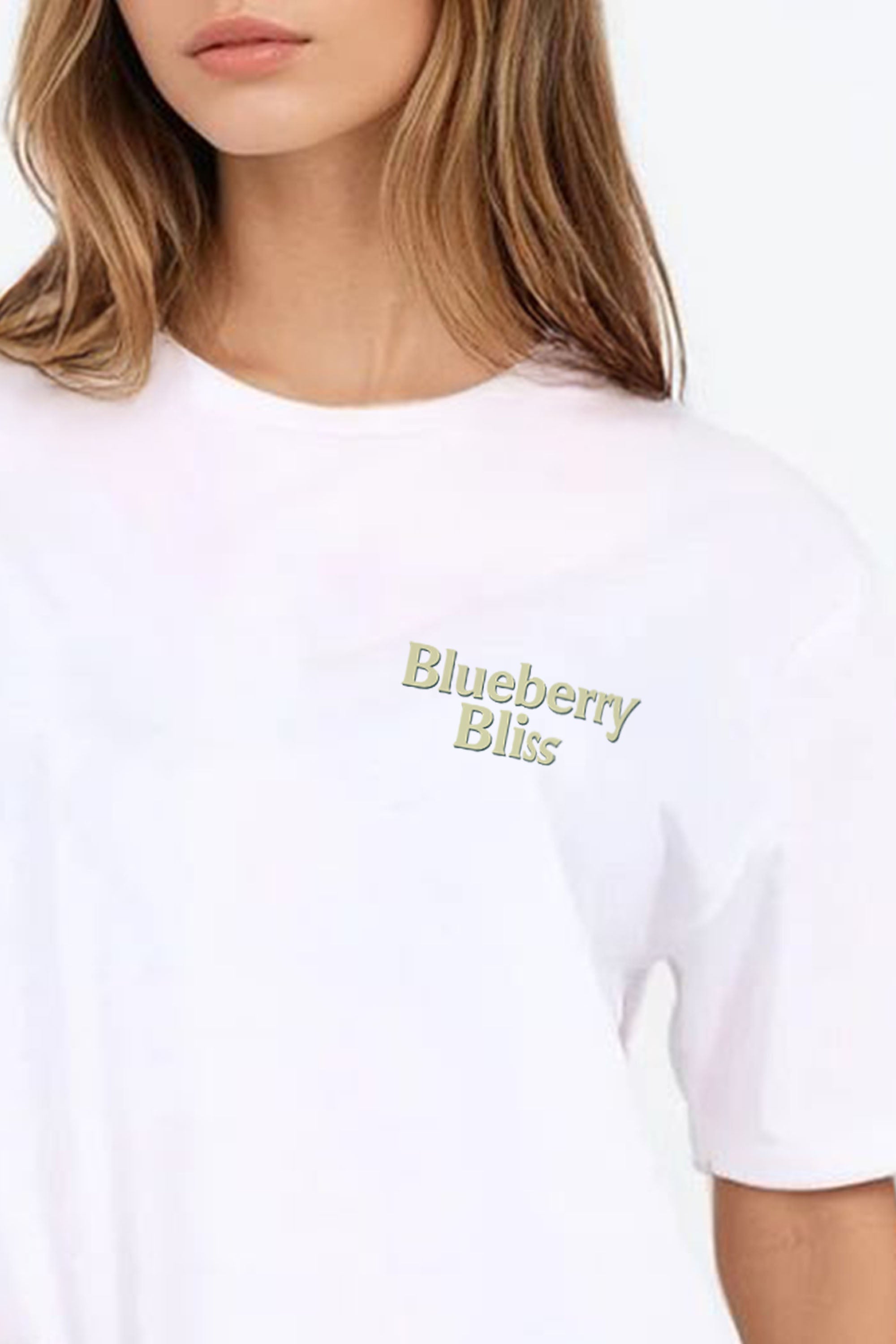Regular Fit T-shirt in California Blueberry Bliss Print