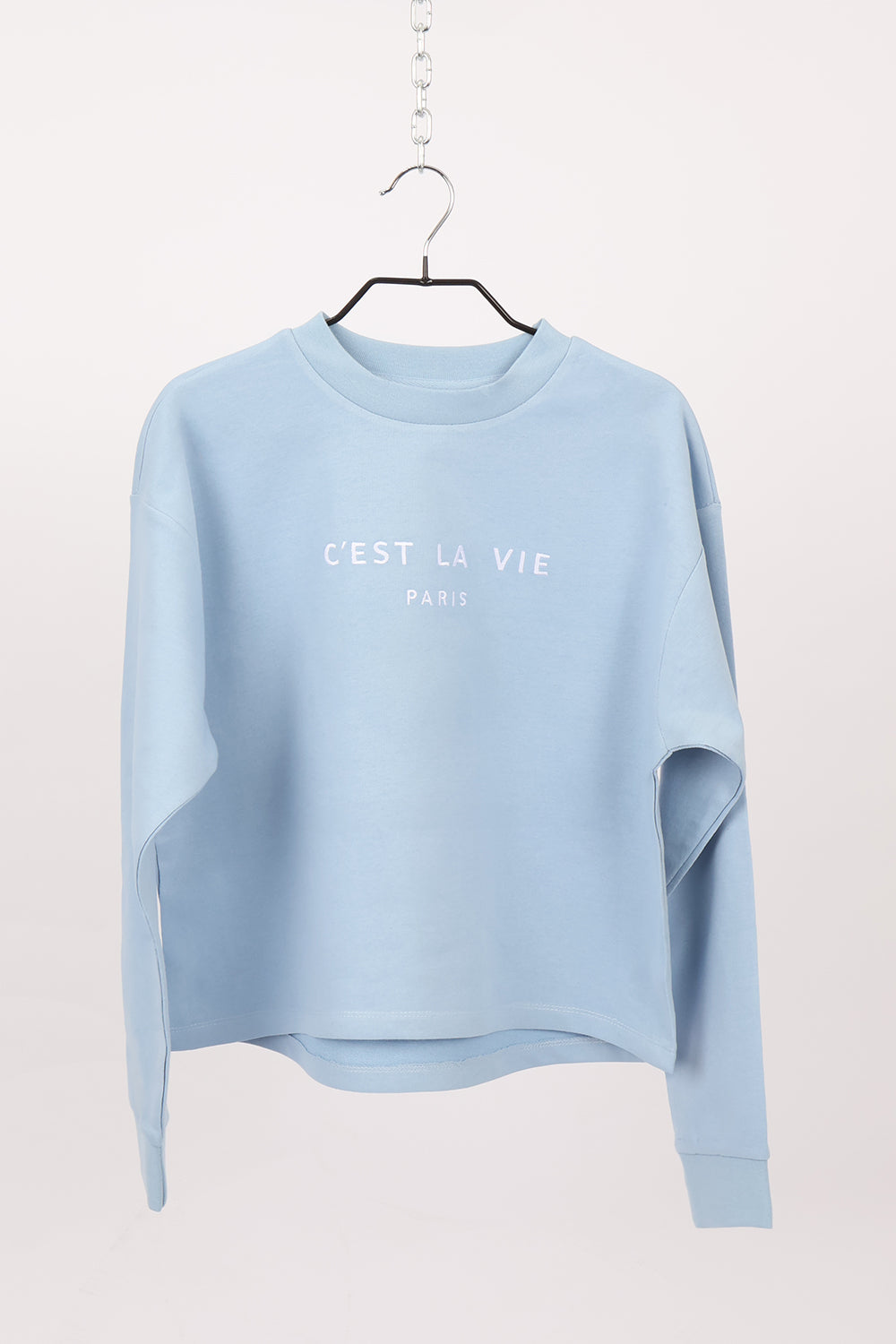 C'est La Vie Embroidered Sweatshirt & Shorts Set (Pack Of 6 Sets)