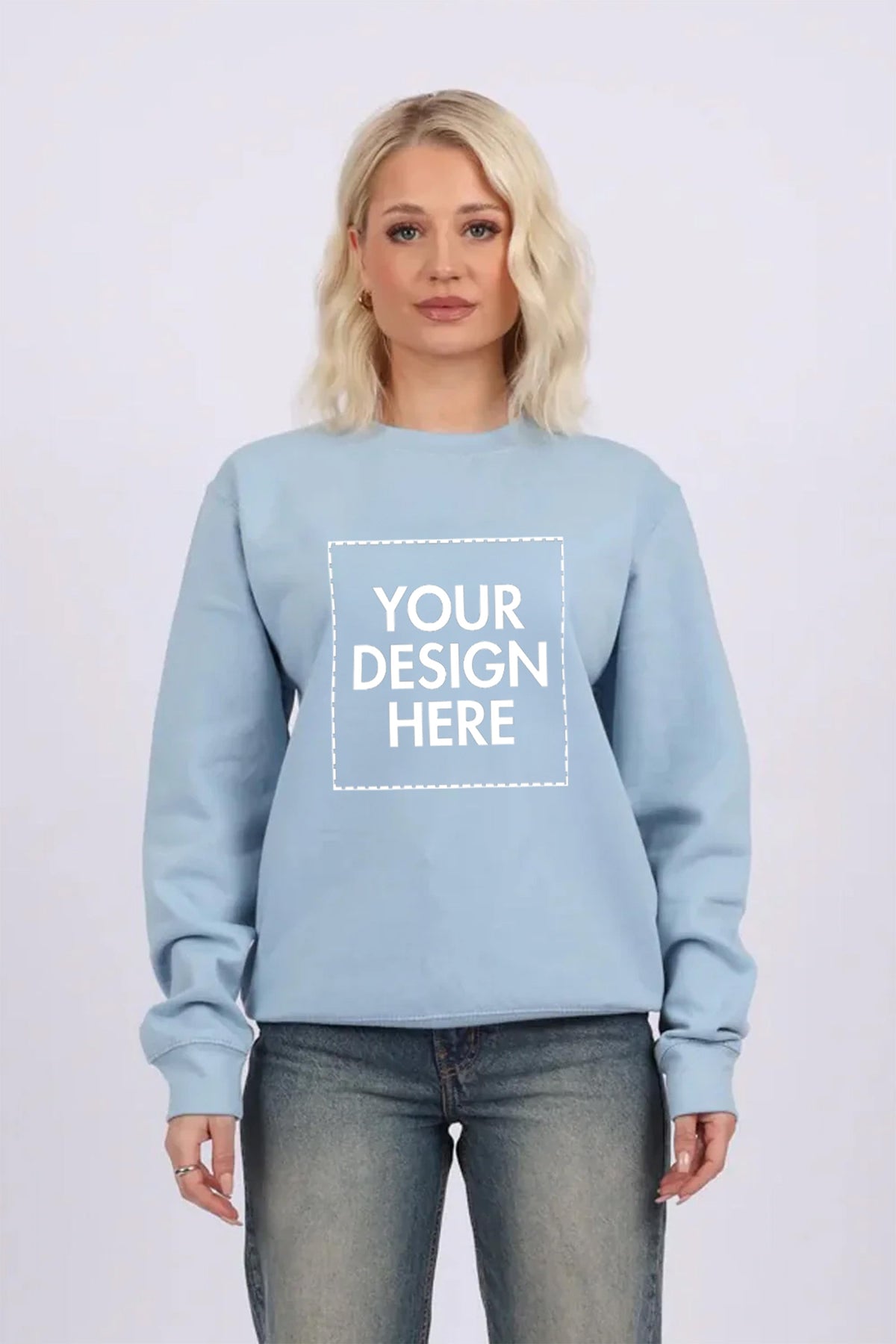 280GSM Unisex Crewneck Custom Printed Sweatshirt