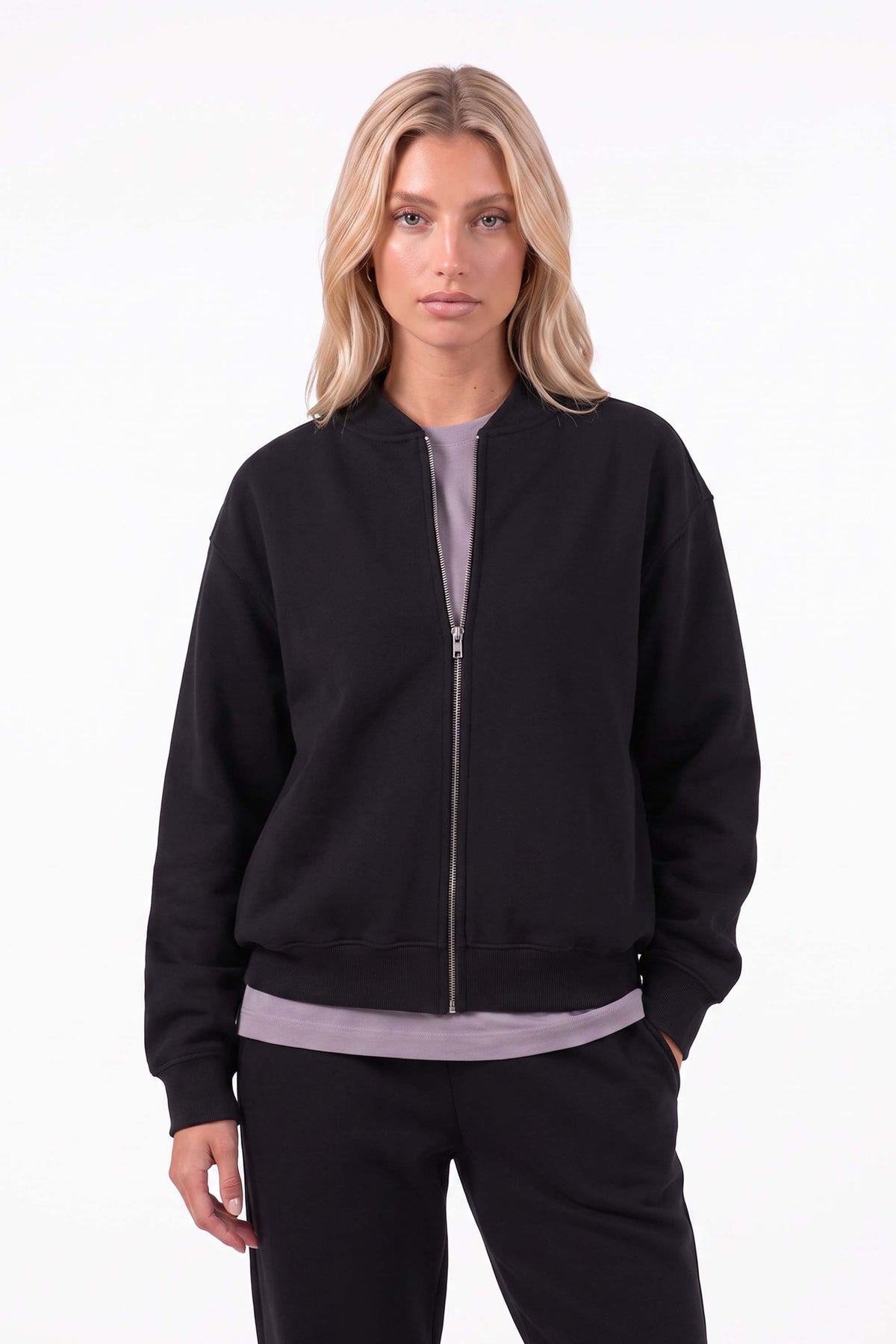 440GSM Signature heavyweight Plain Bomber Sweat