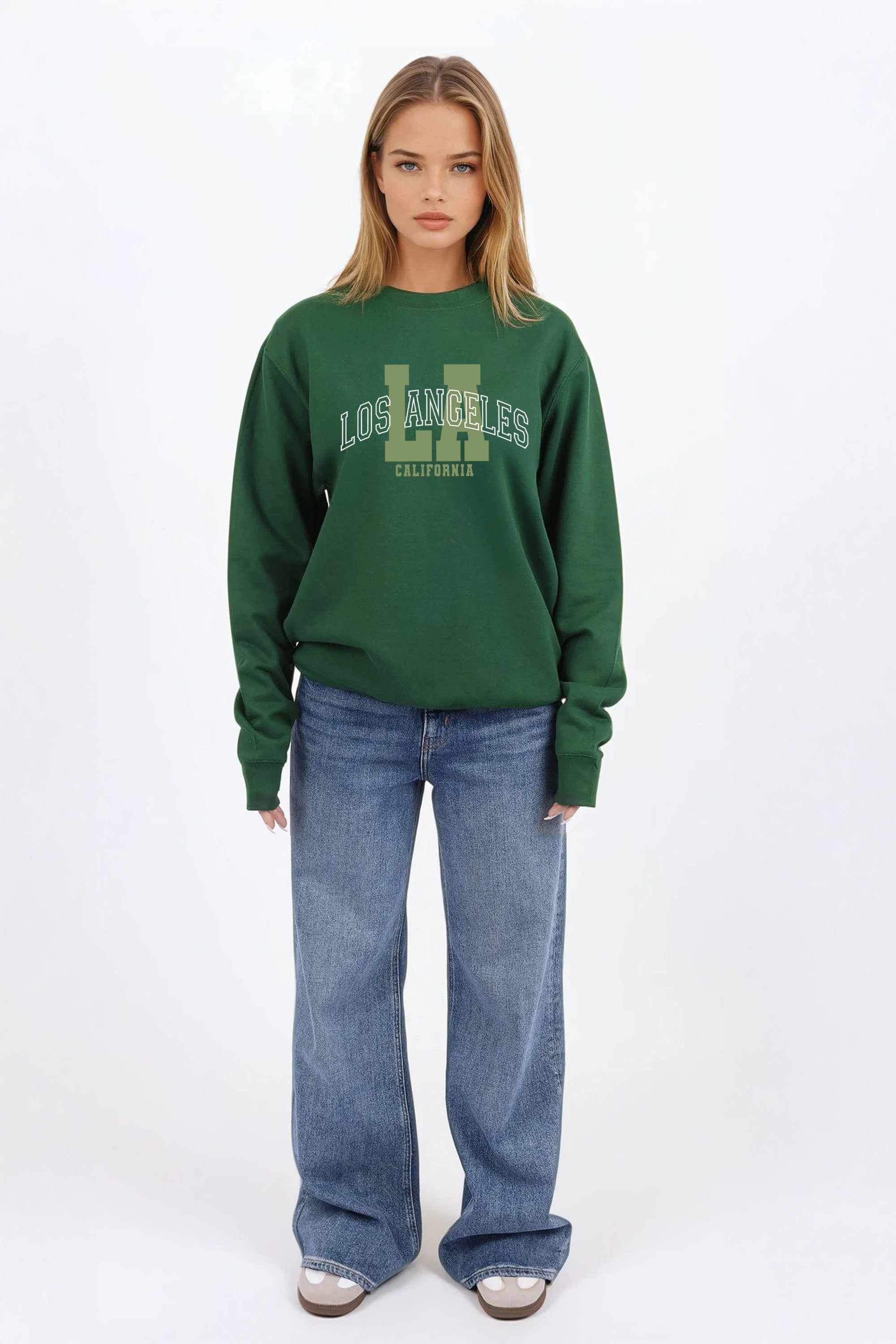 Los Angeles California Printed Sweatshirt