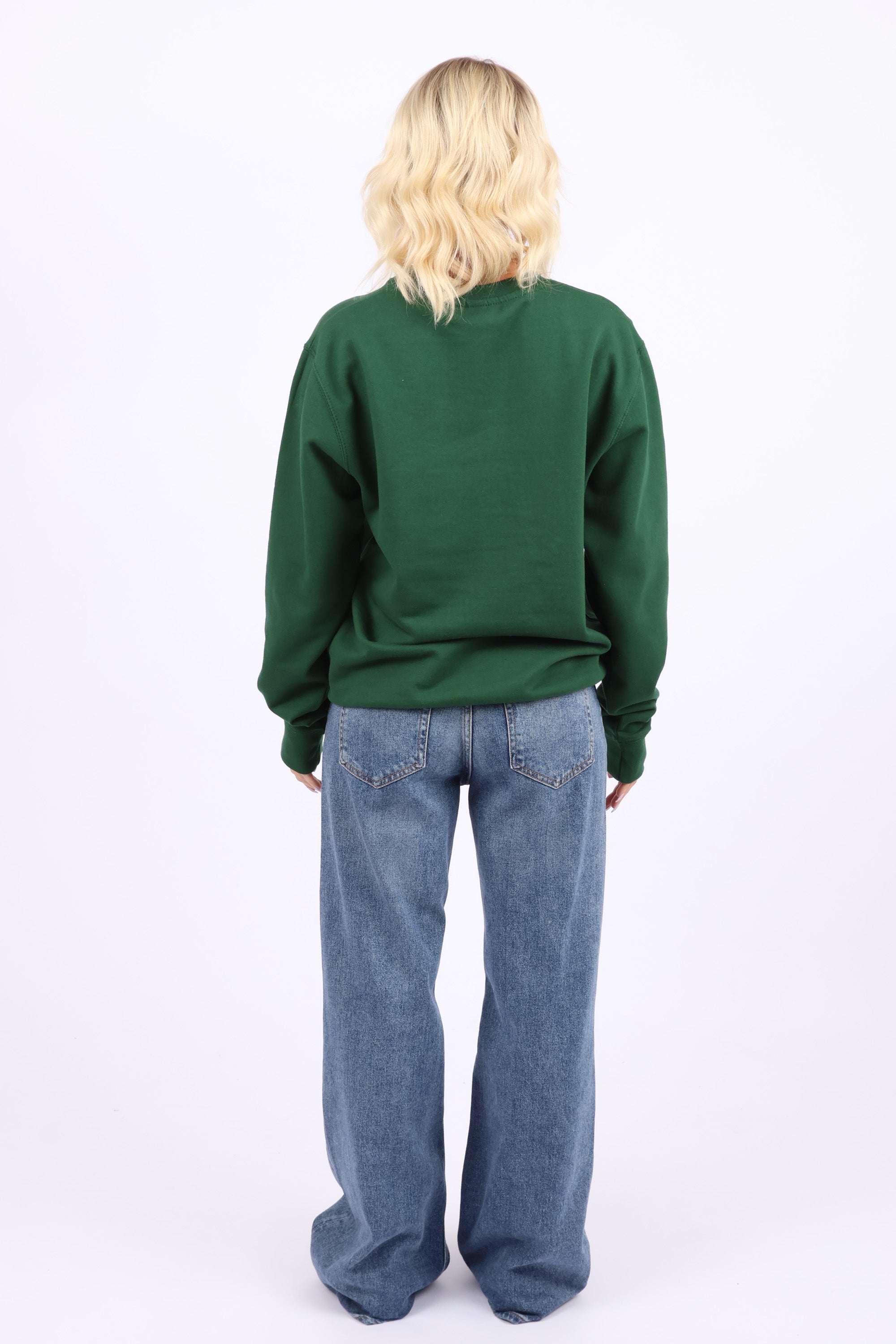 Unisex Crewneck Plain Sweatshirt