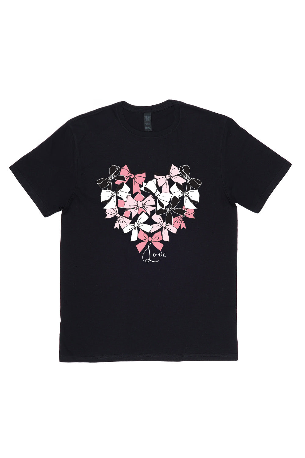 Heart of Bow's T-Shirt in Black (Custom Packs)