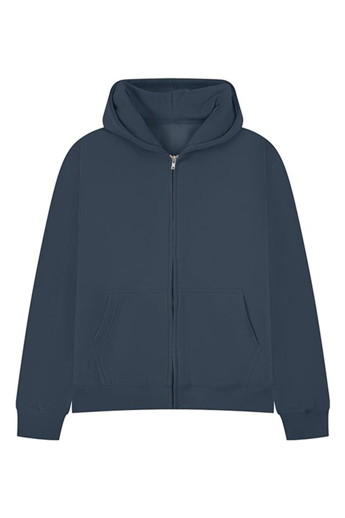450GSM Core Heavyweight Oversized Custom Printed Zip Hoodie