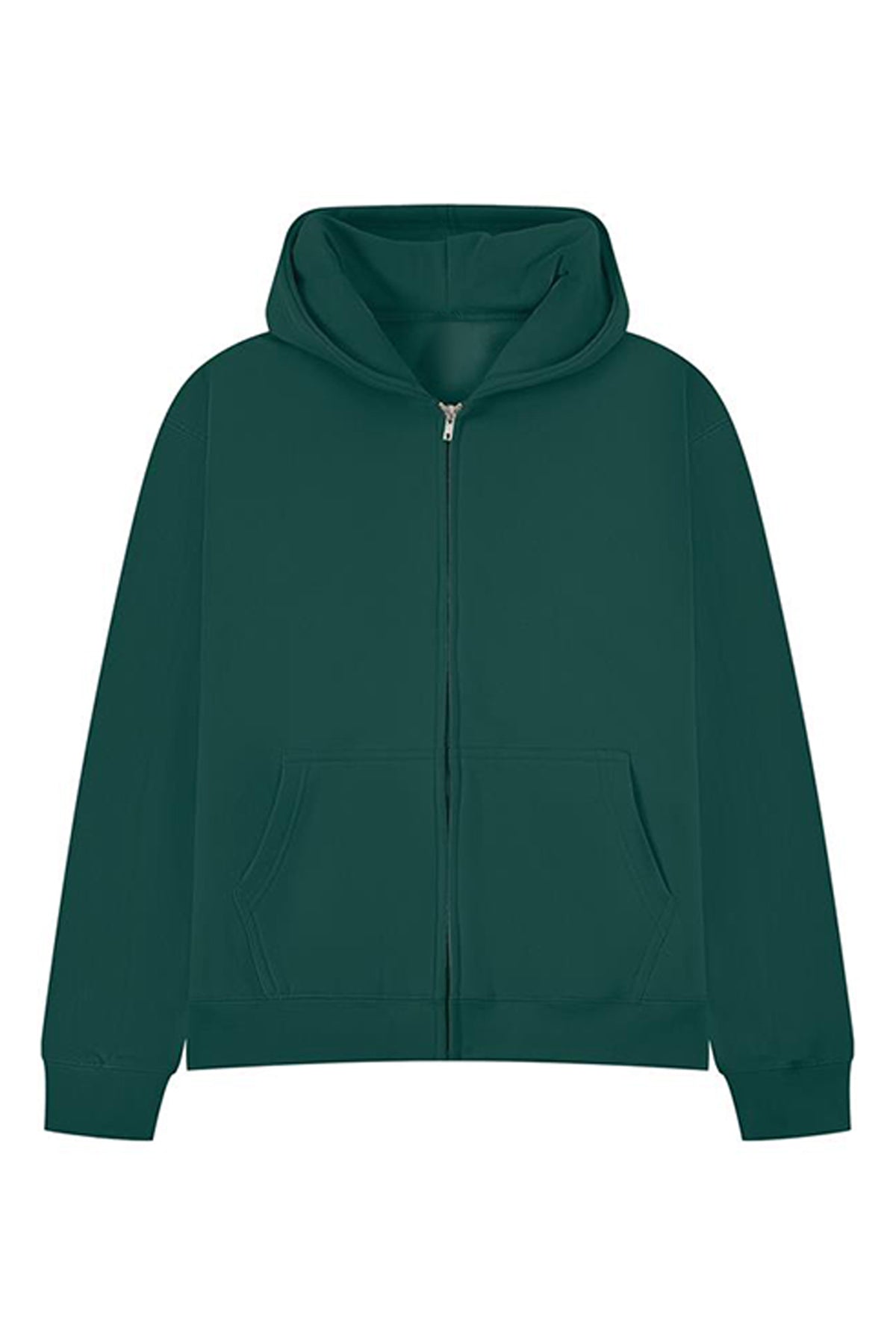 450GSM Core Heavyweight Oversized Custom Printed Zip Hoodie