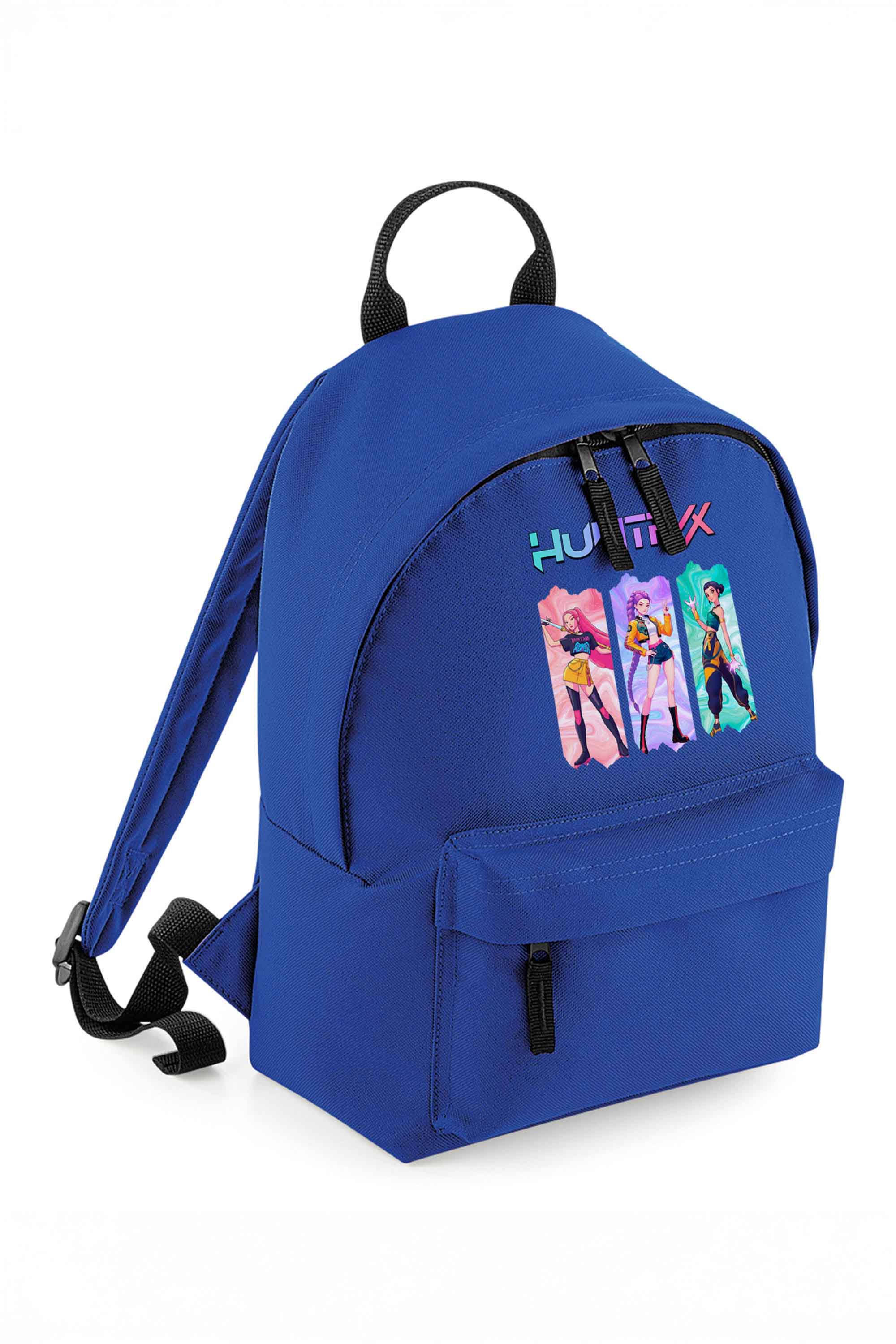 Kids K-pop Trio Graphic Printed Mini Backpack