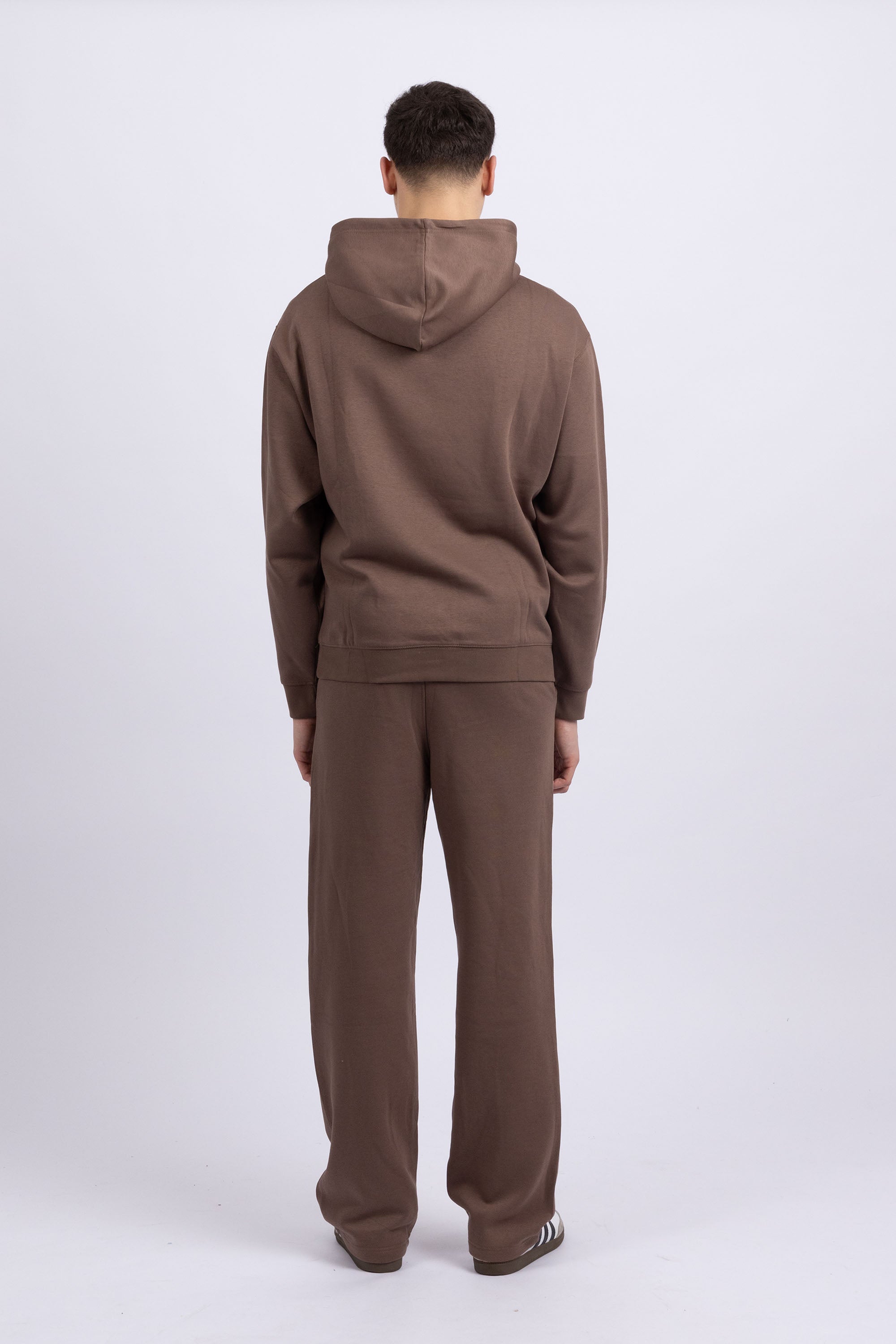 Unisex Brown LSF Hoodie & Straight Leg Joggers Co-Ord Set (Pack Of 4 Sets)