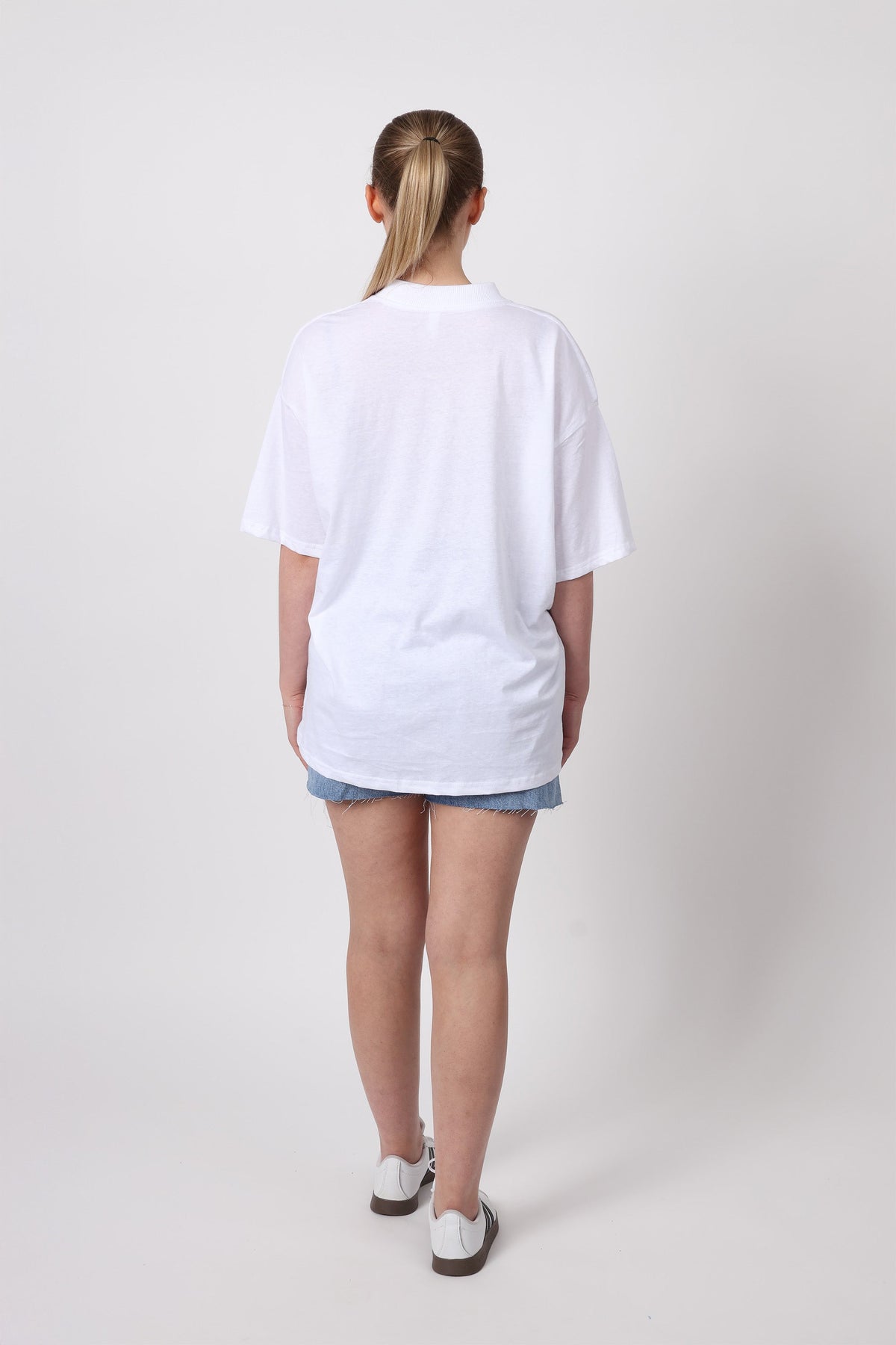 150GSM Oversized T-Shirts in Crust We Trust Print