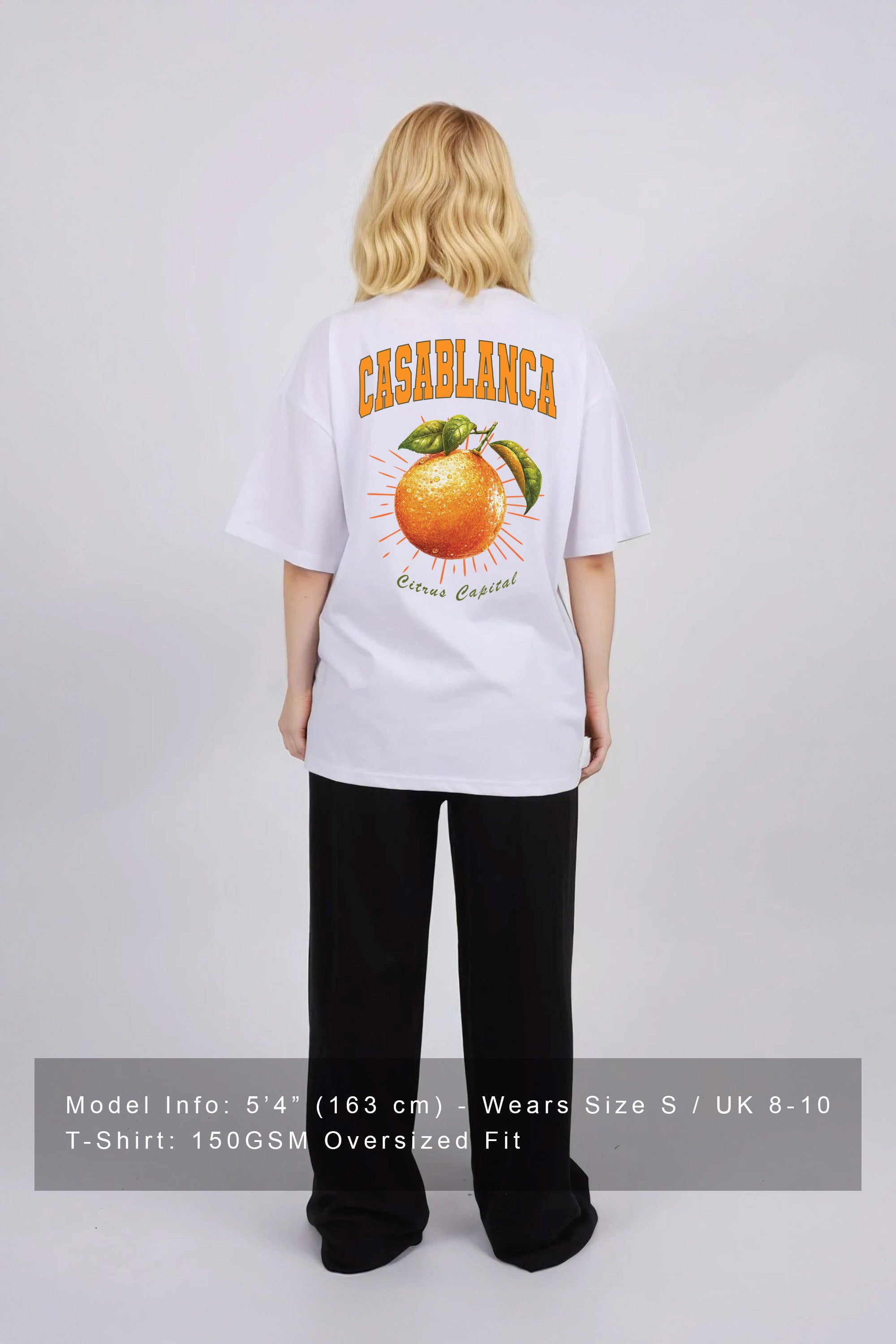 Oversized T-Shirt In Casablanca Print