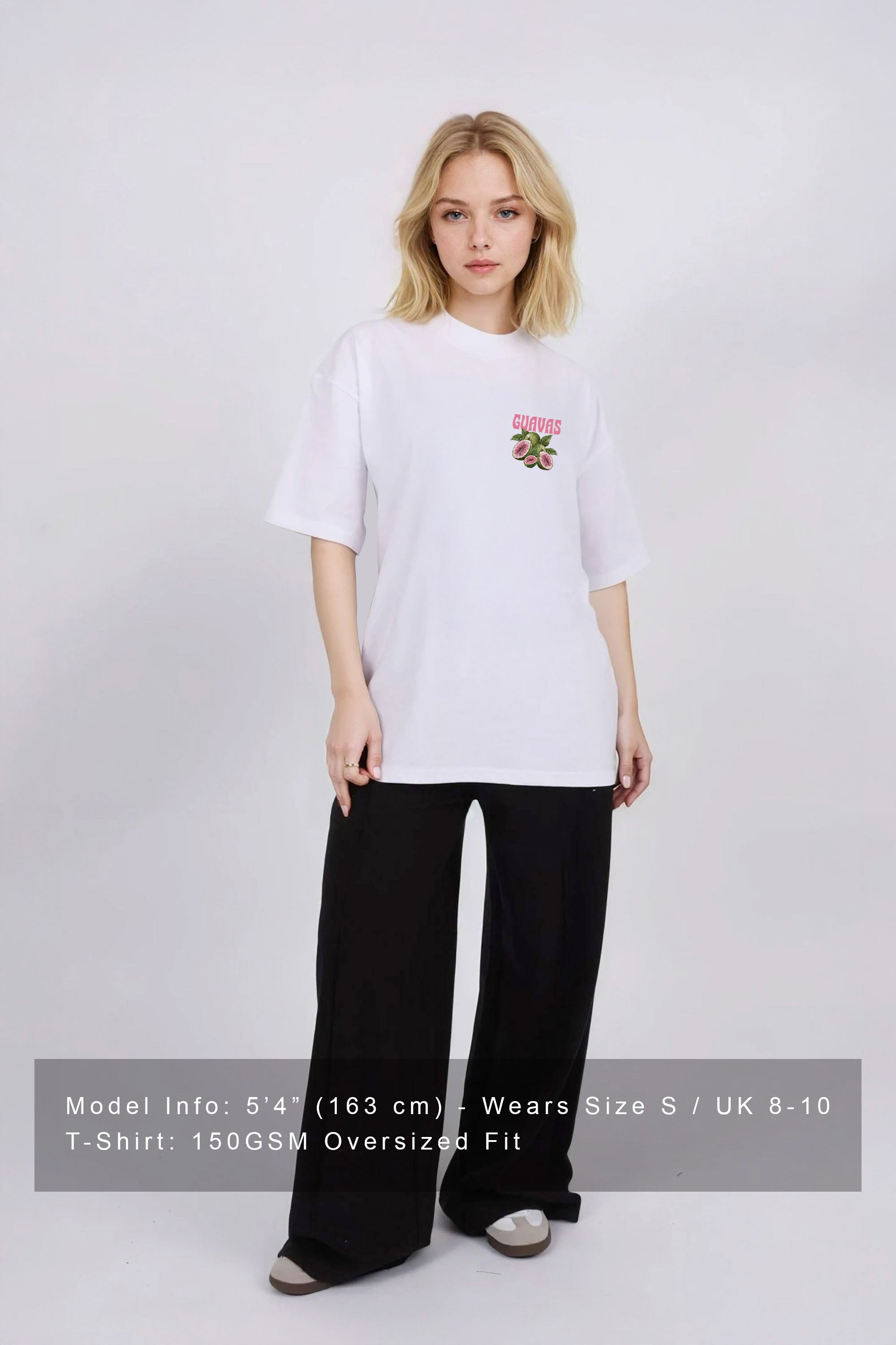 Oversized T-Shirt In Farm Fresh Guavas Print