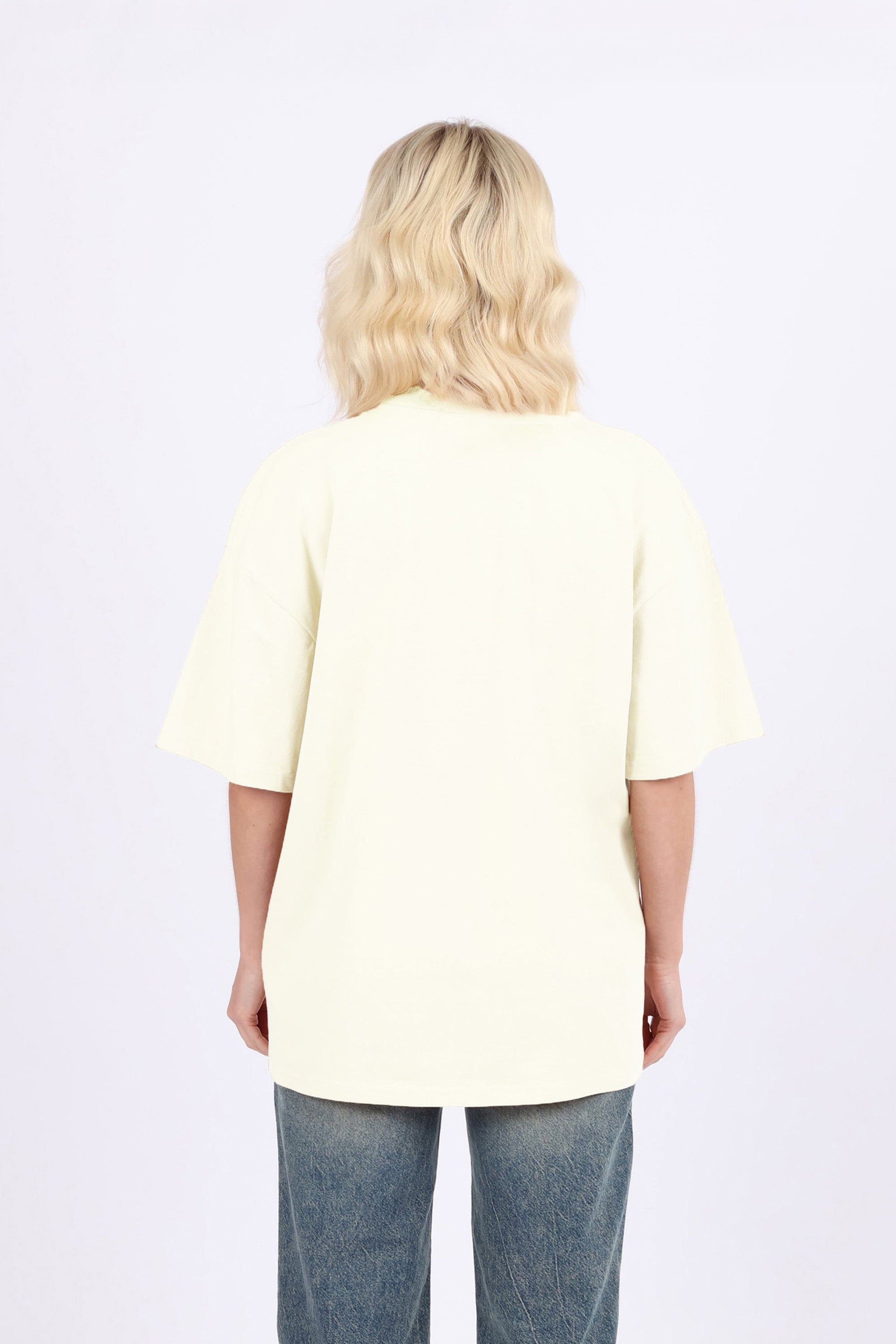 220GSM Oversized T-Shirt In Tropical Hibiscus Floral Print
