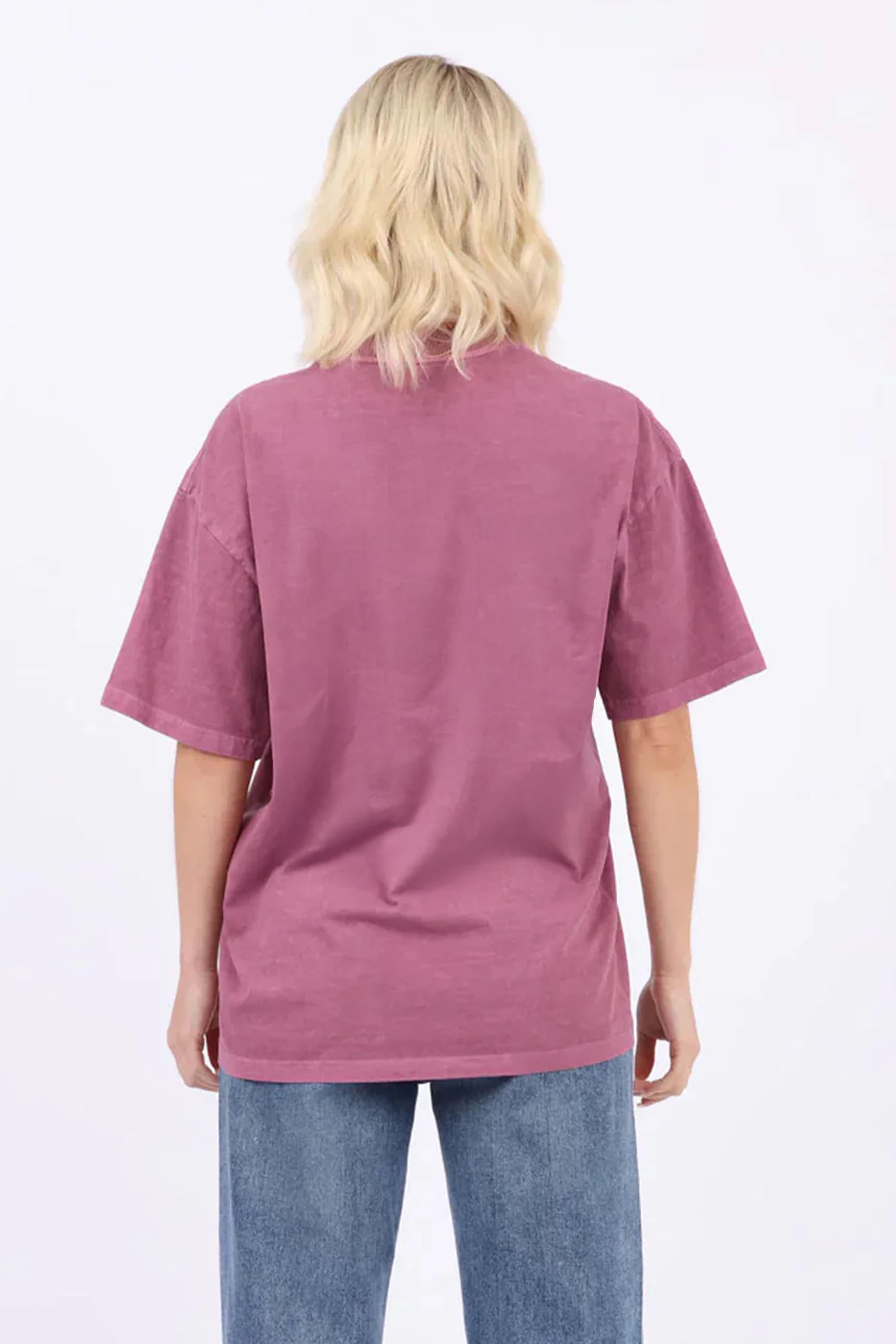 220GSM Oversized Acid Washed T-Shirt In OC logo Print