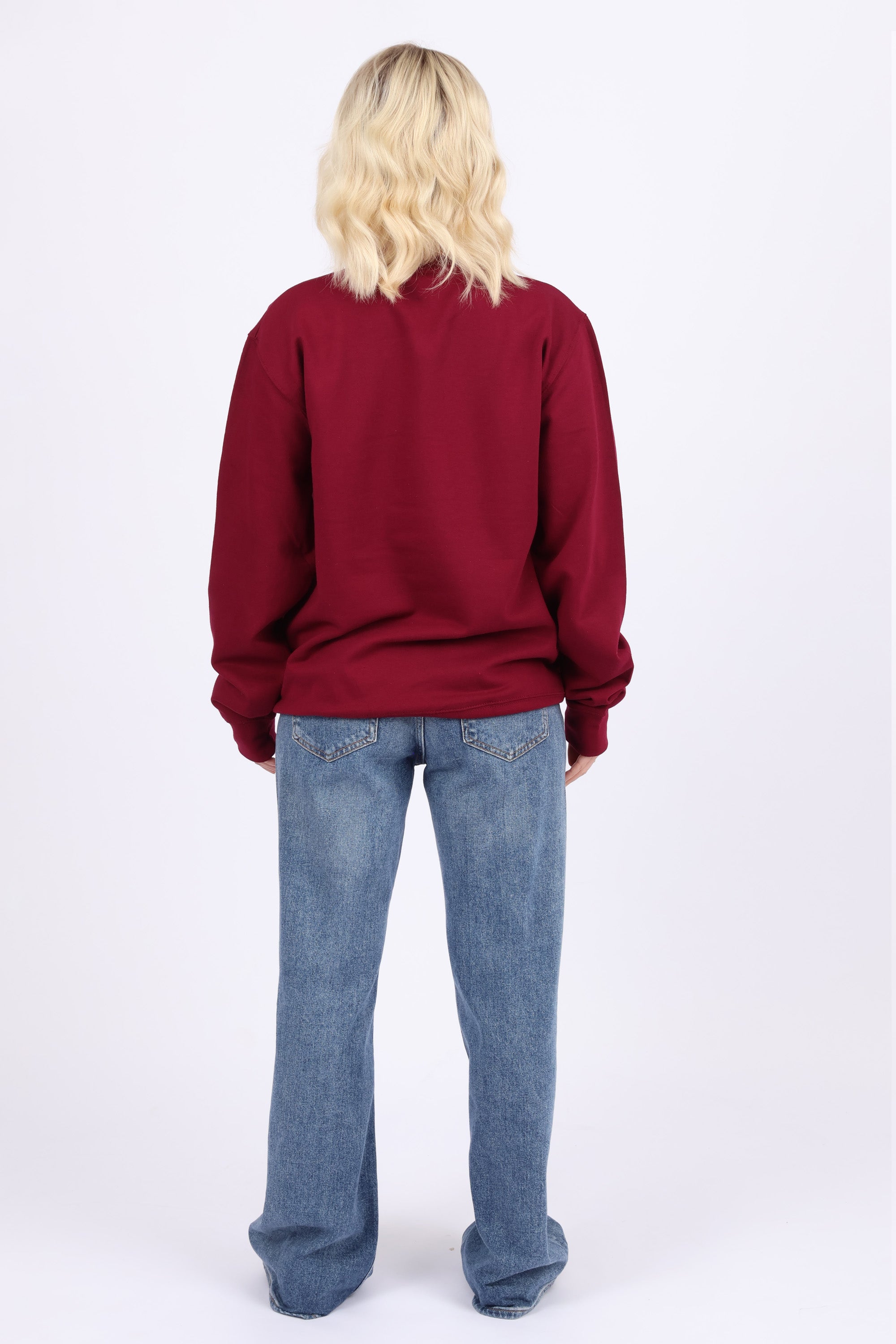 Unisex Crewneck Soft Cotton Sweatshirt Sample
