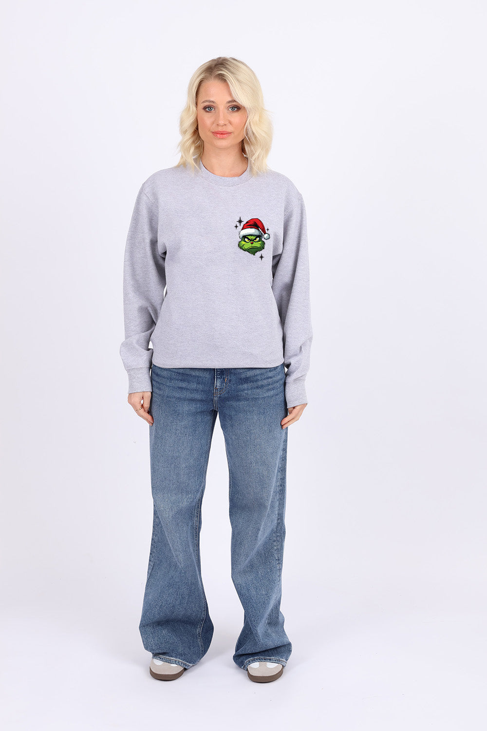 In My Grinch Era Printed Christmas Jumper (Pack of 4)