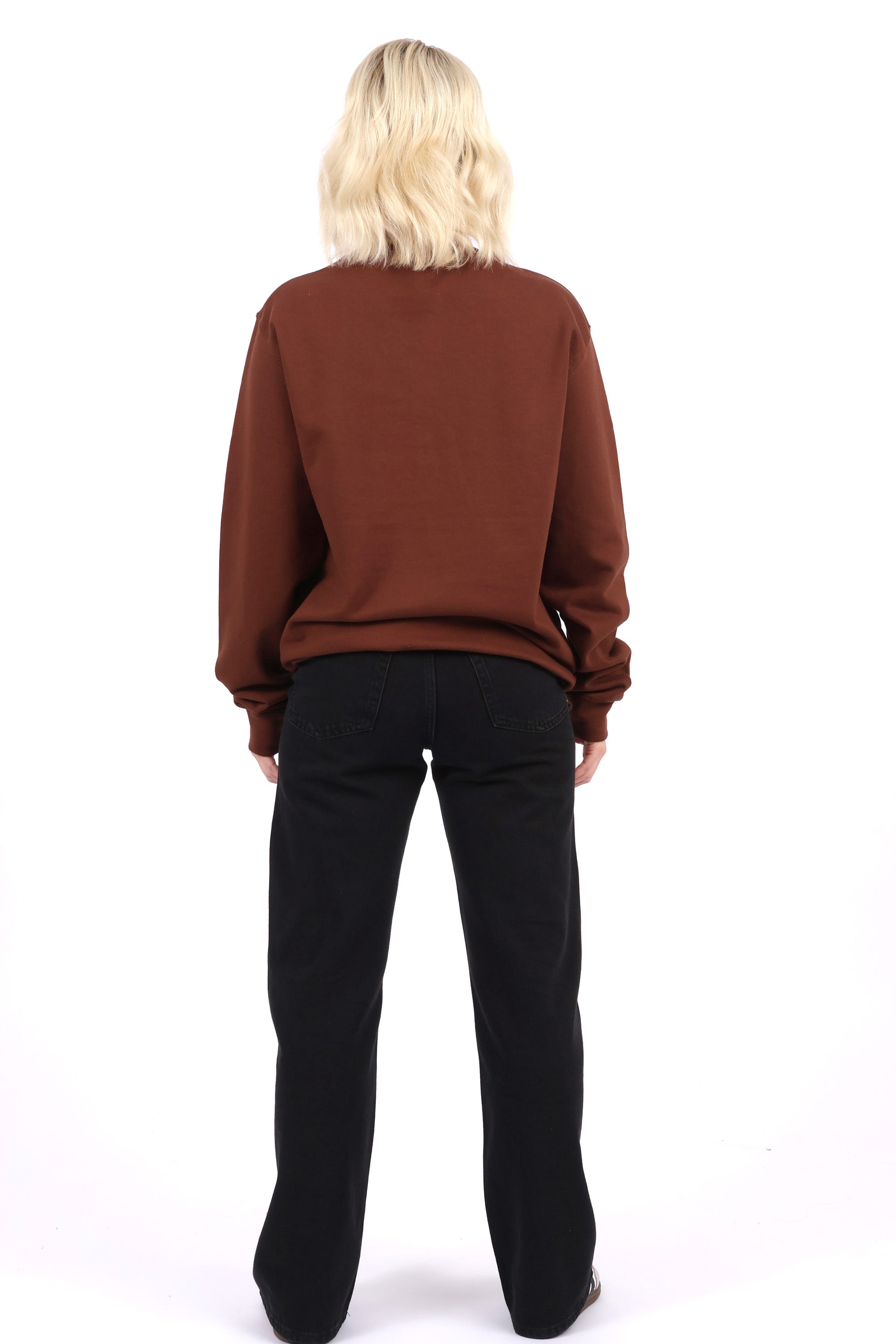 Unisex Crewneck Plain Sweatshirt