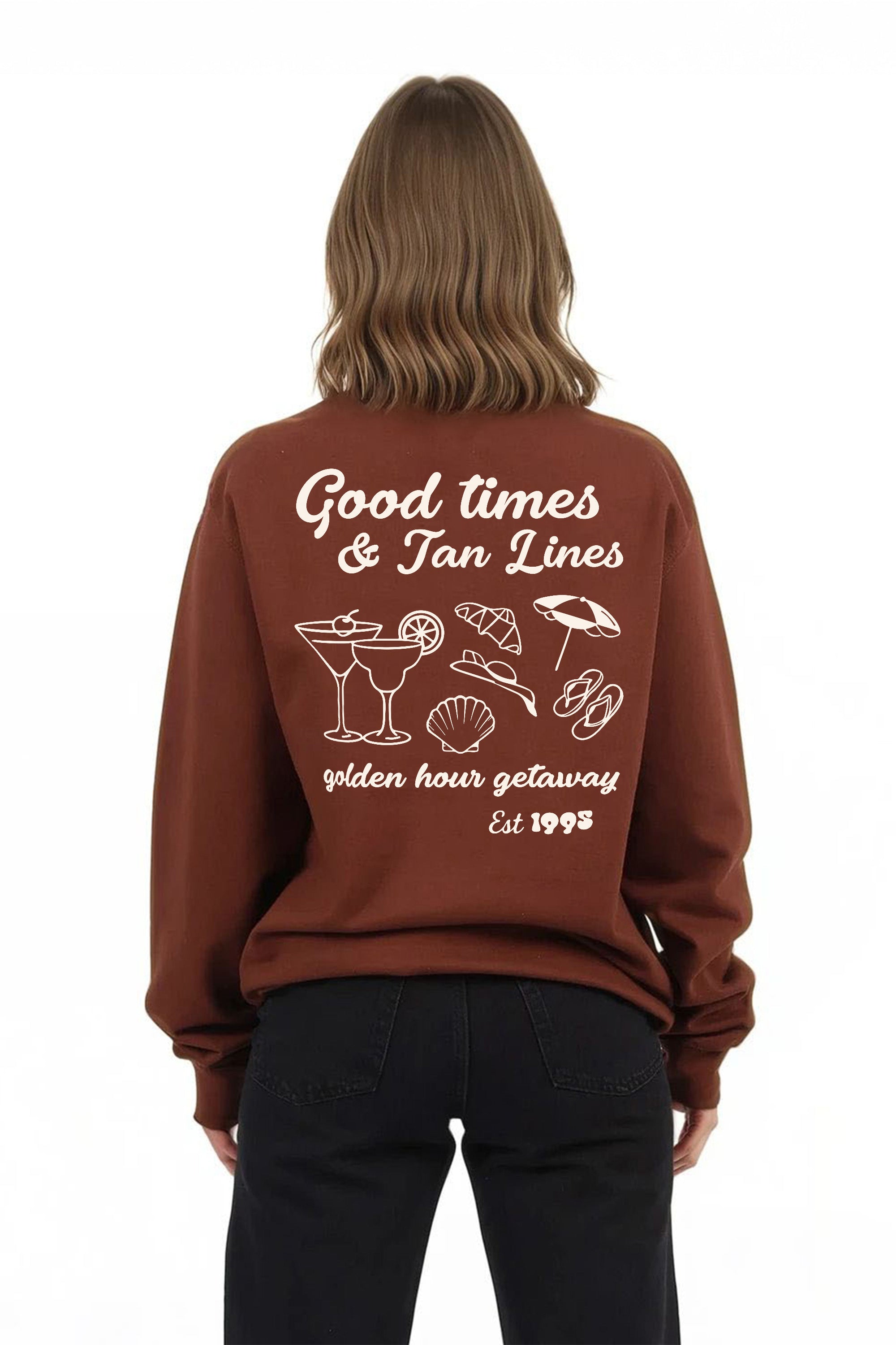 Good Times Printed Sweatshirt