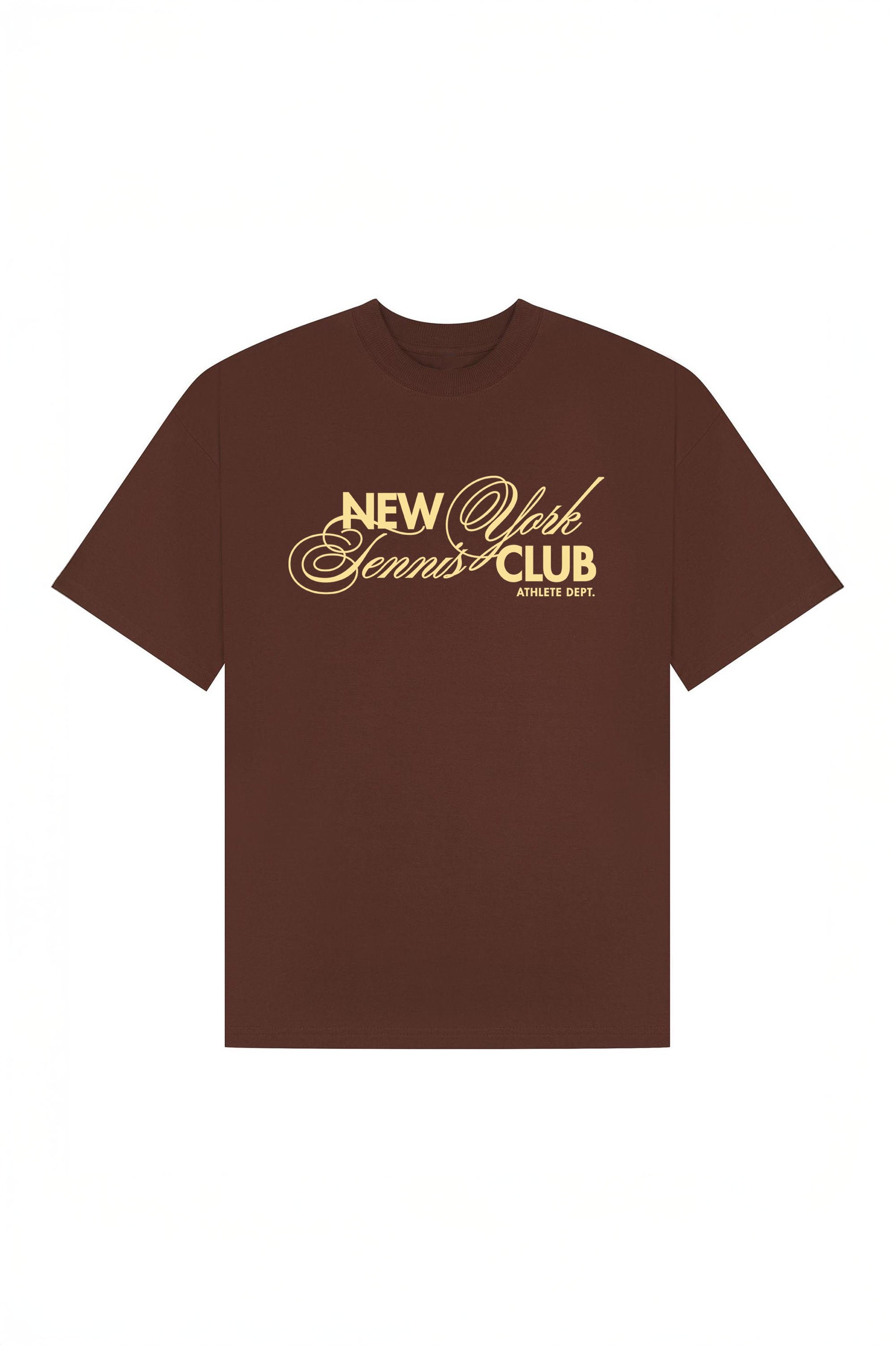 220GSM Oversized T-Shirt In Newyork Tennis Club Print