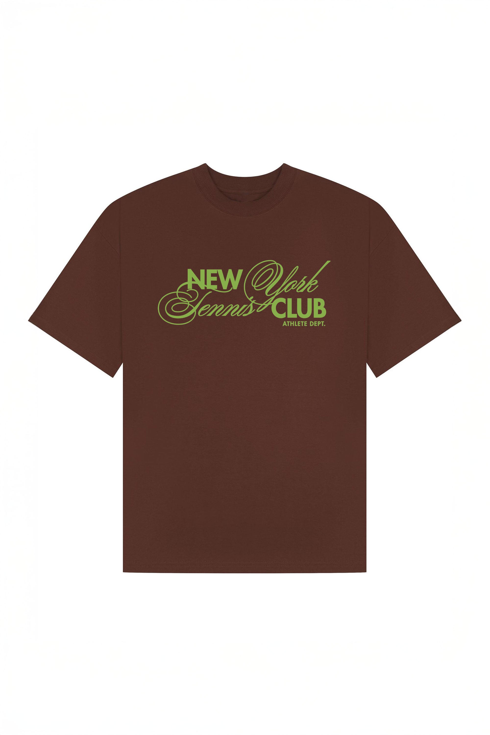 220GSM Oversized T-Shirt In Newyork Tennis Club Print