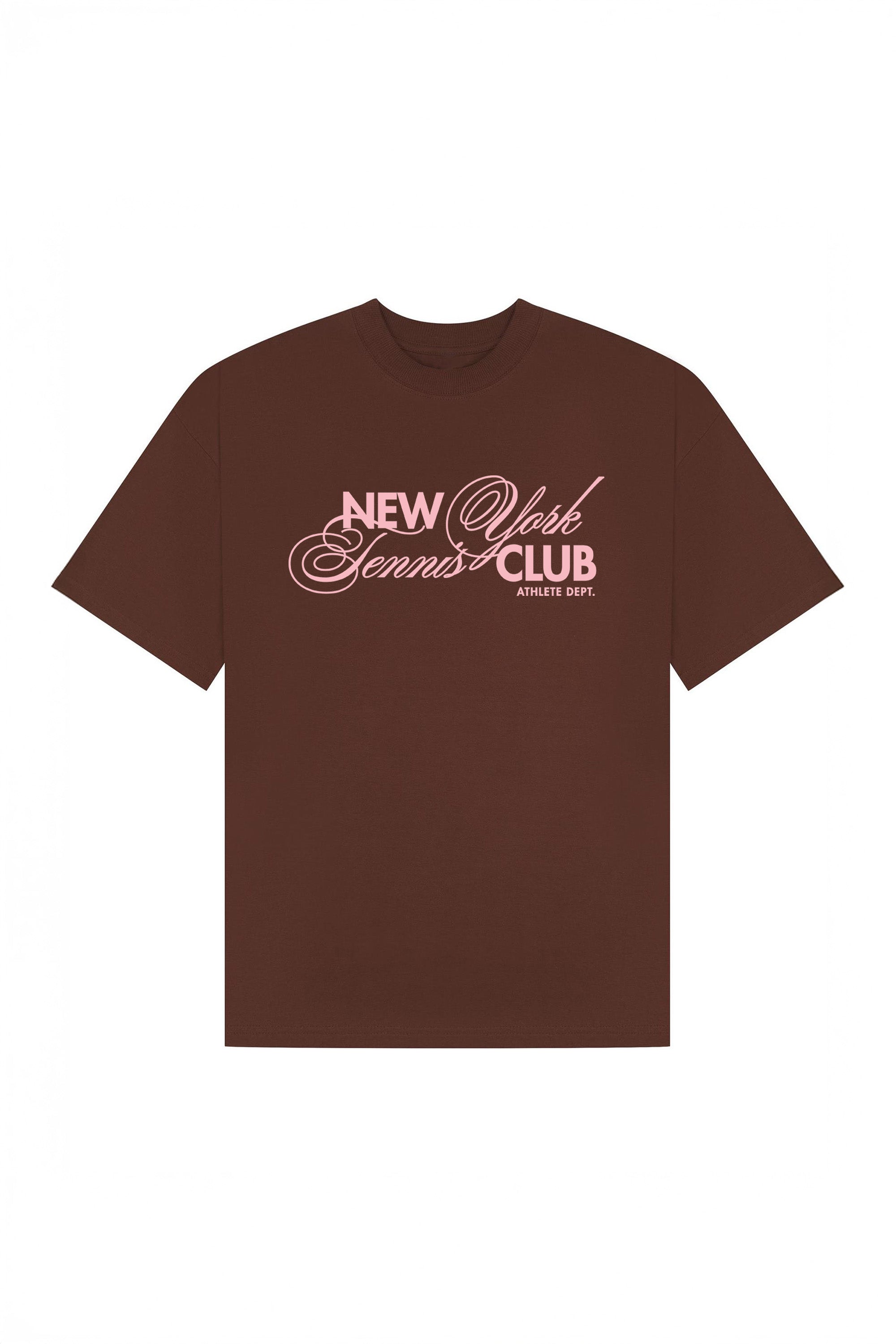 220GSM Oversized T-Shirt In Newyork Tennis Club Print